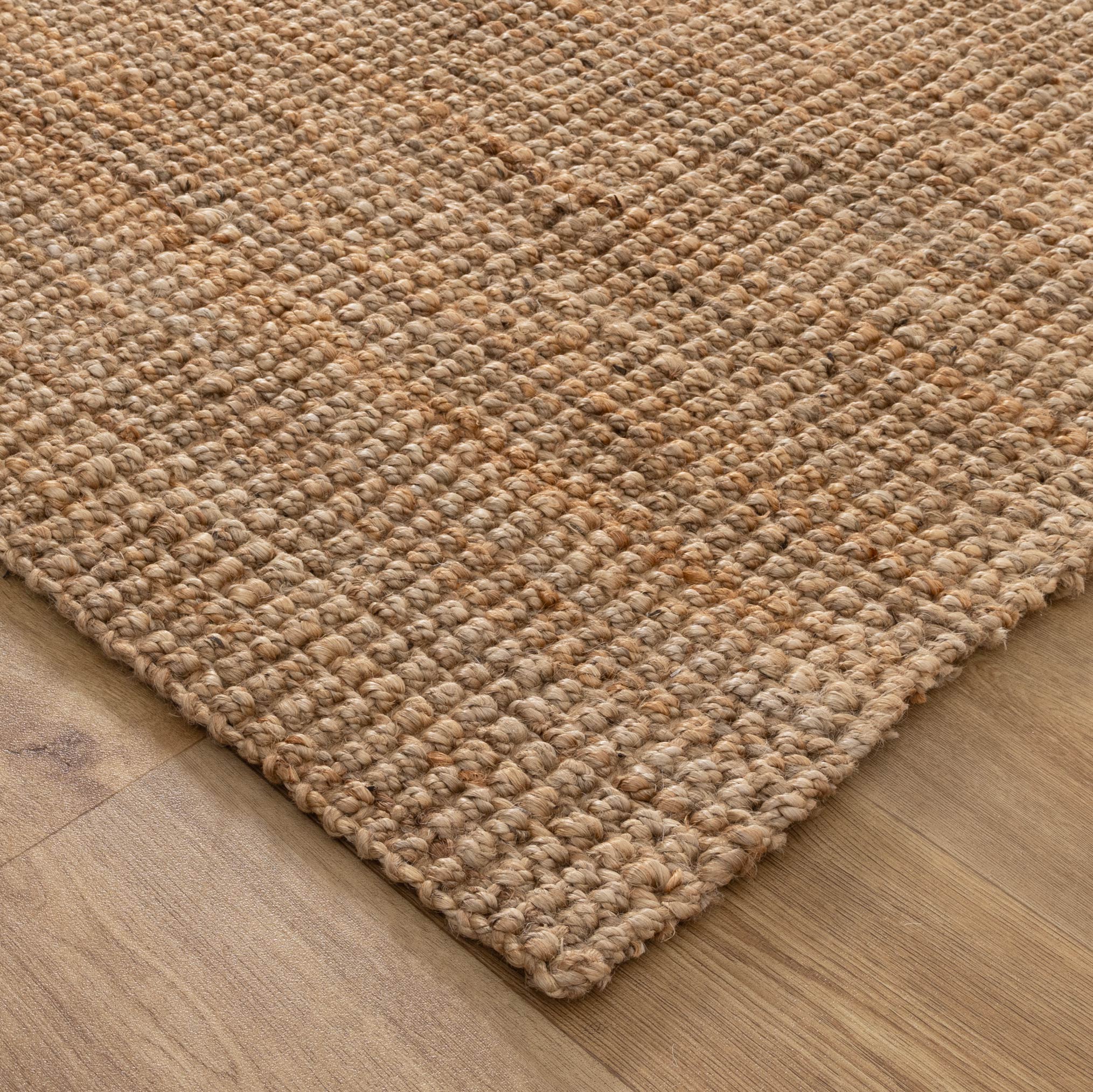 Bengal Natural Jute Rug.