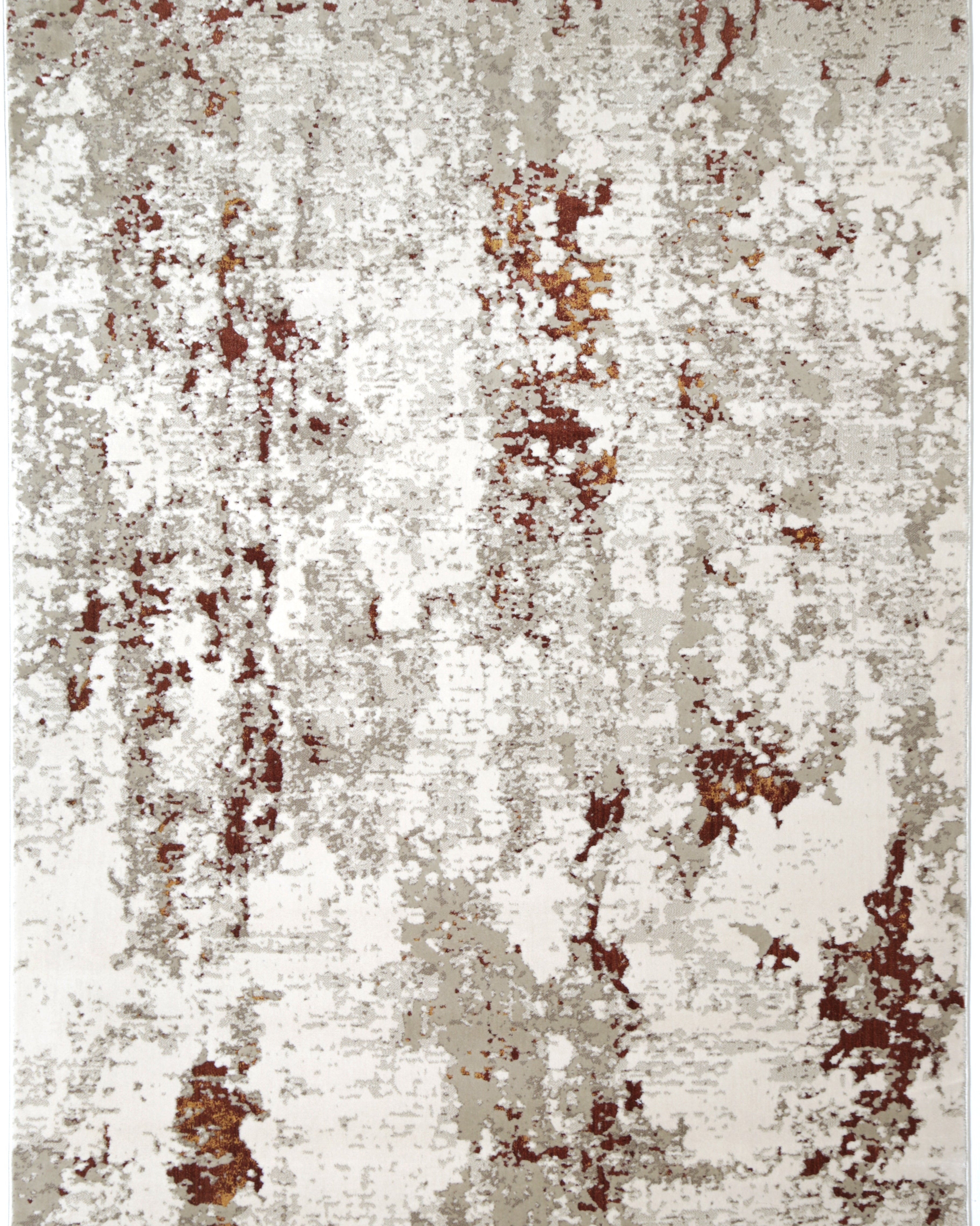 Bohemian Paradise One Modern Beige Terracotta Rug - 01BTER - Beige modern rug from Vogue Rugs Australia