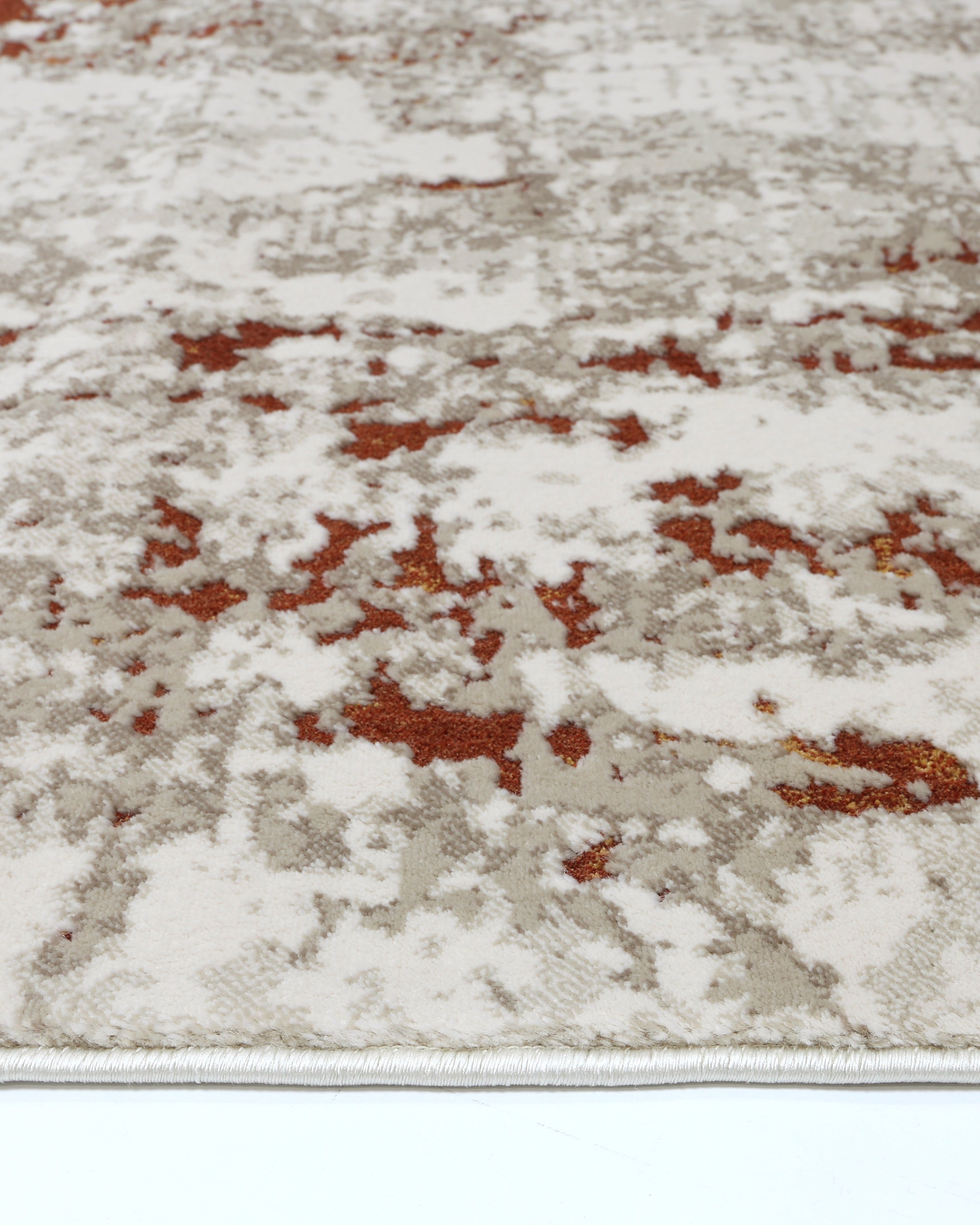 Bohemian Paradise One Modern Beige Terracotta Rug - 01BTER - Beige modern rug from Vogue Rugs Australia