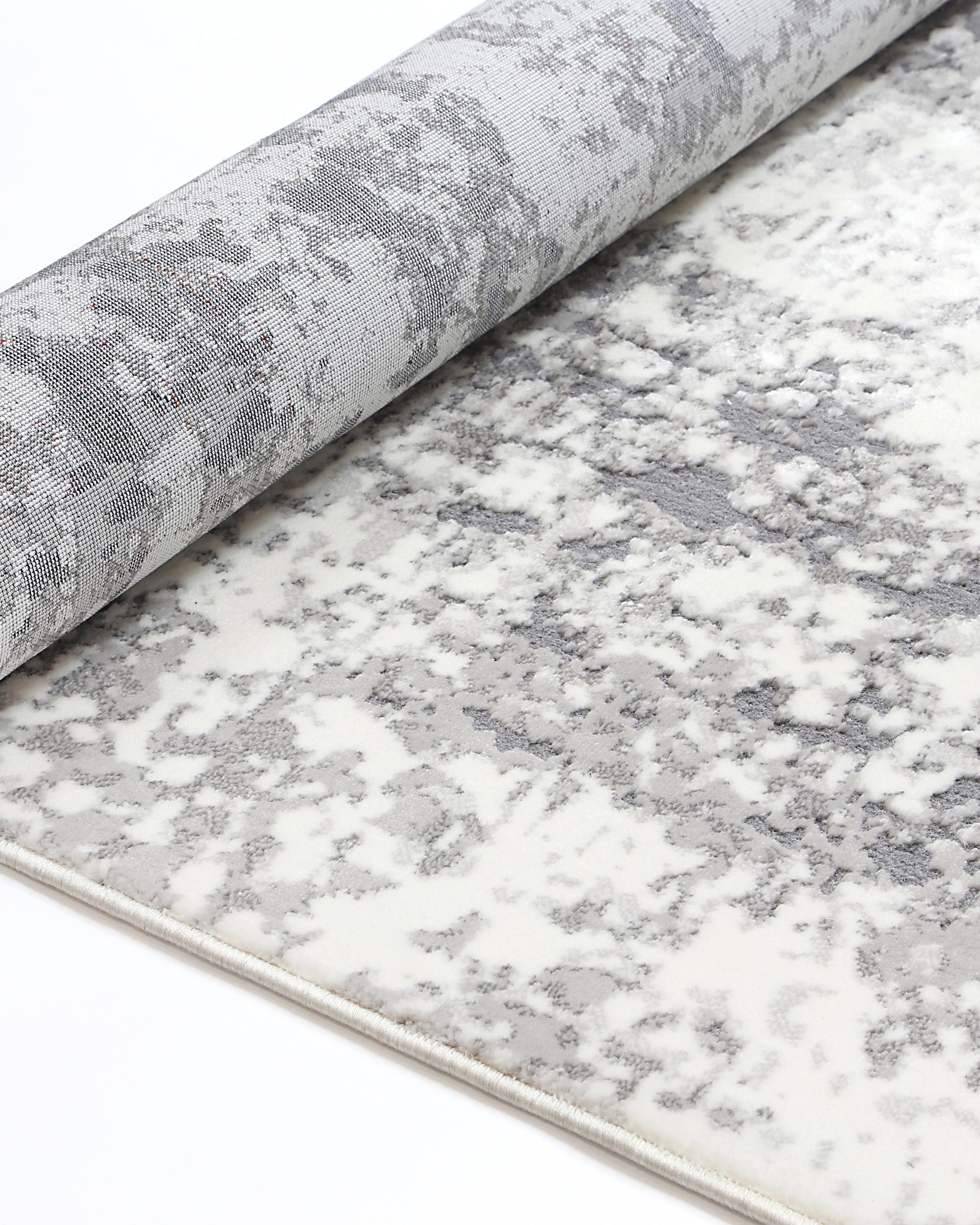 Bohemian Paradise One Modern Grey Rug - 01GREY - Grey modern rug from Vogue Rugs Australia