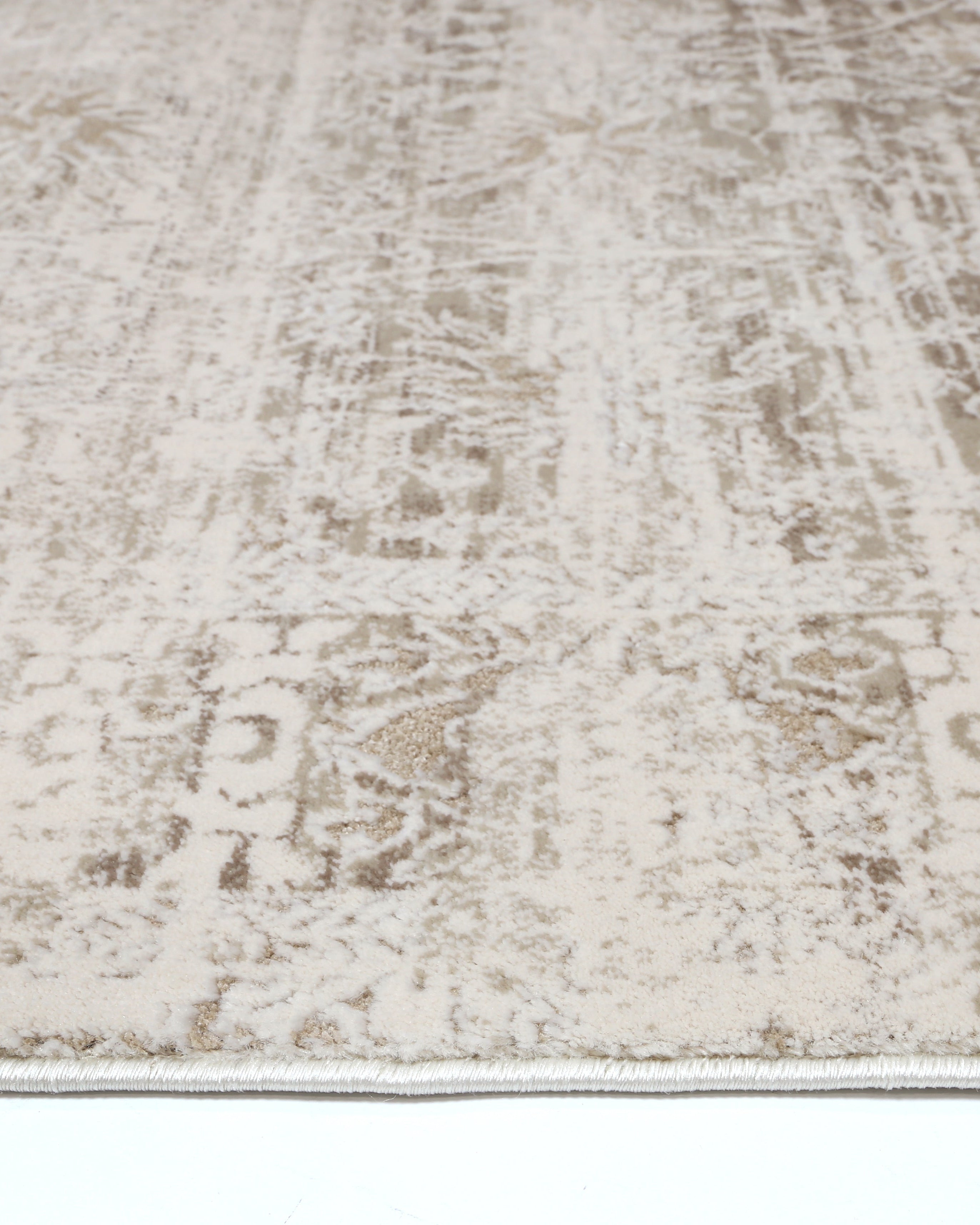 Bohemian Paradise Solid Beige Modern Rug - 02BEIG - Beige modern rug from Vogue Rugs Australia