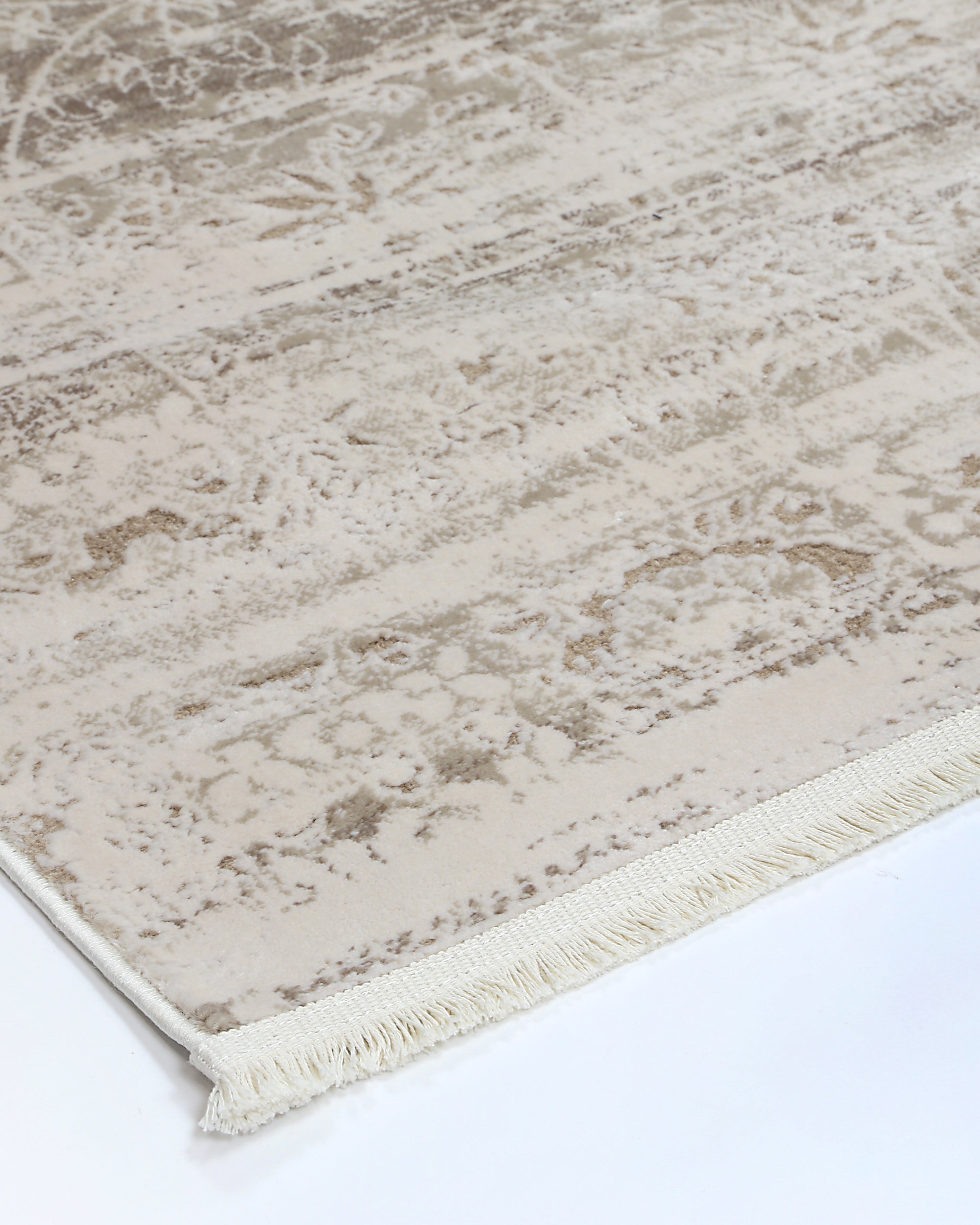 Bohemian Paradise Solid Beige Modern Rug - 02BEIG - Beige modern rug from Vogue Rugs Australia