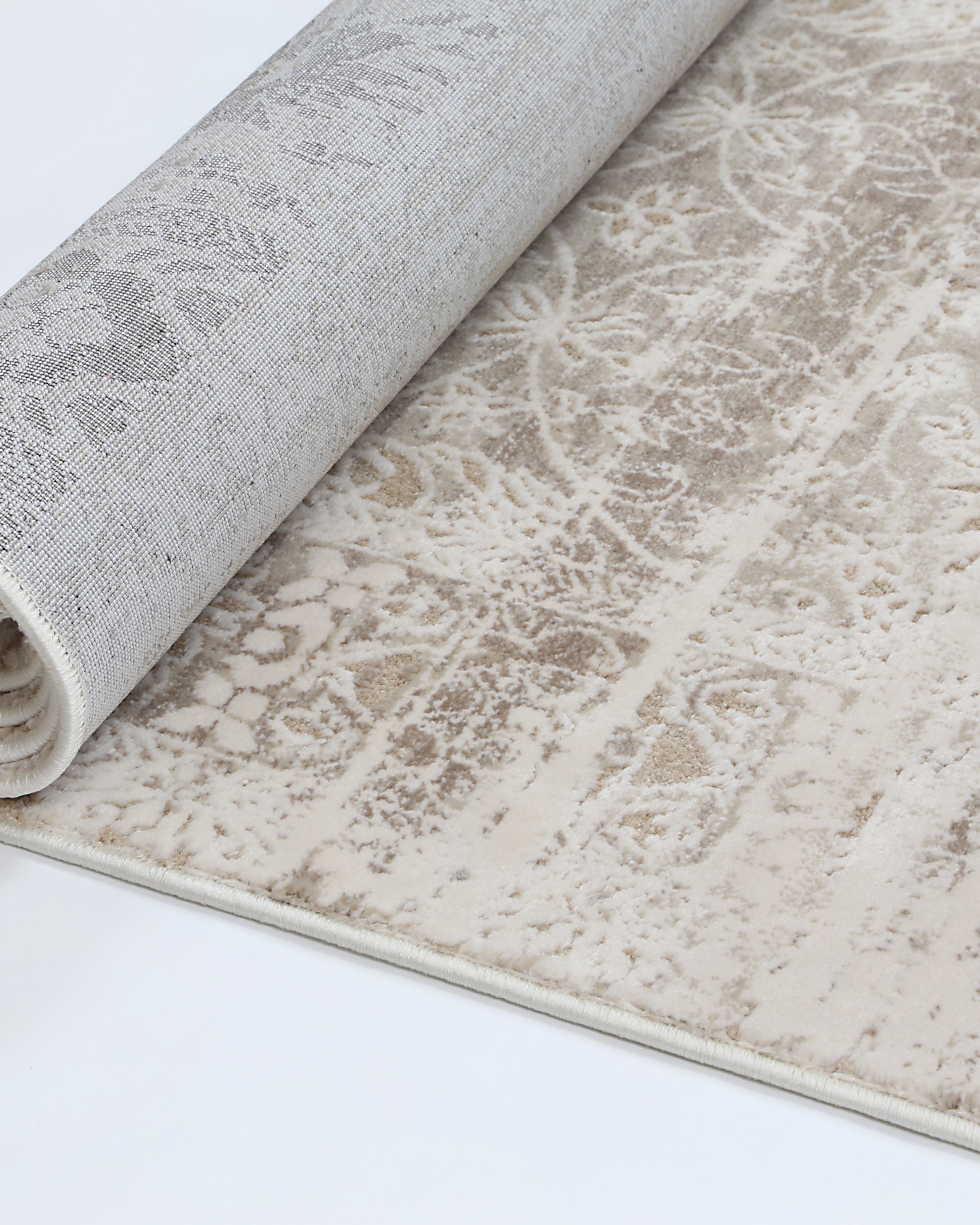 Bohemian Paradise Solid Beige Modern Rug - 02BEIG - Beige modern rug from Vogue Rugs Australia