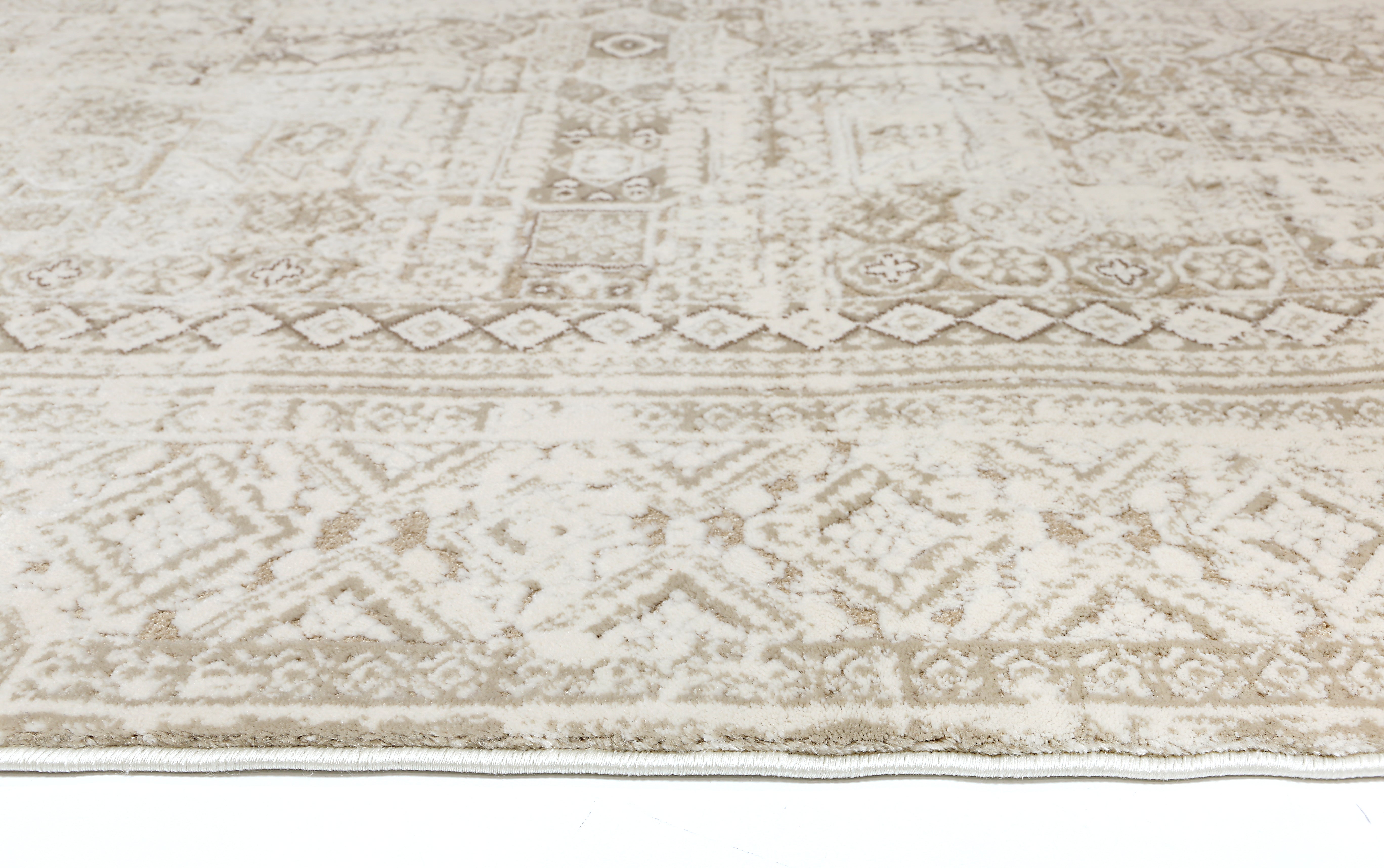 Bohemian Paradise Panel Beige Rug - 03BEIG.