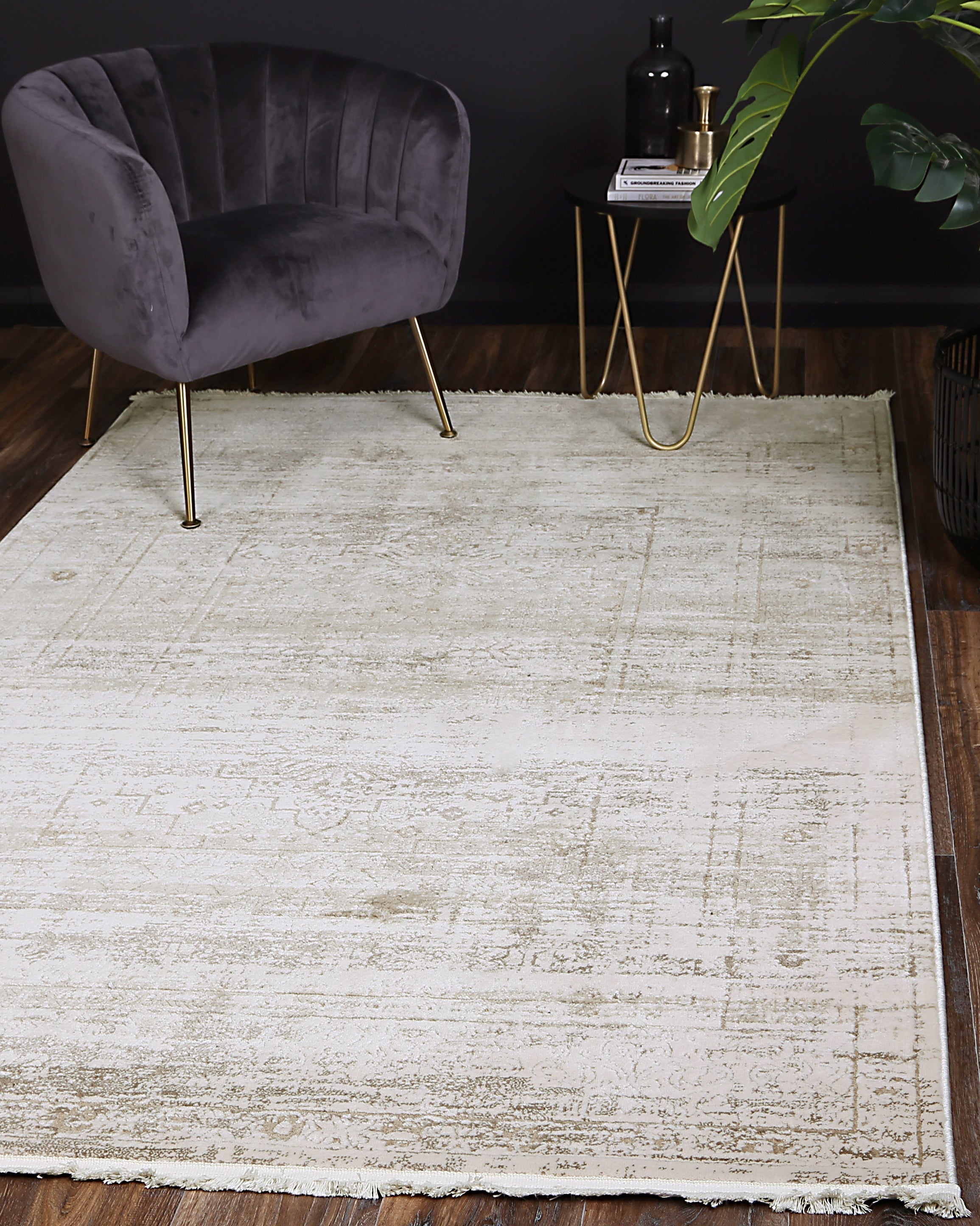 Bohemian Paradise Traditional Beige Rug - 04BEIG - Beige traditional rug from Vogue Rugs Australia