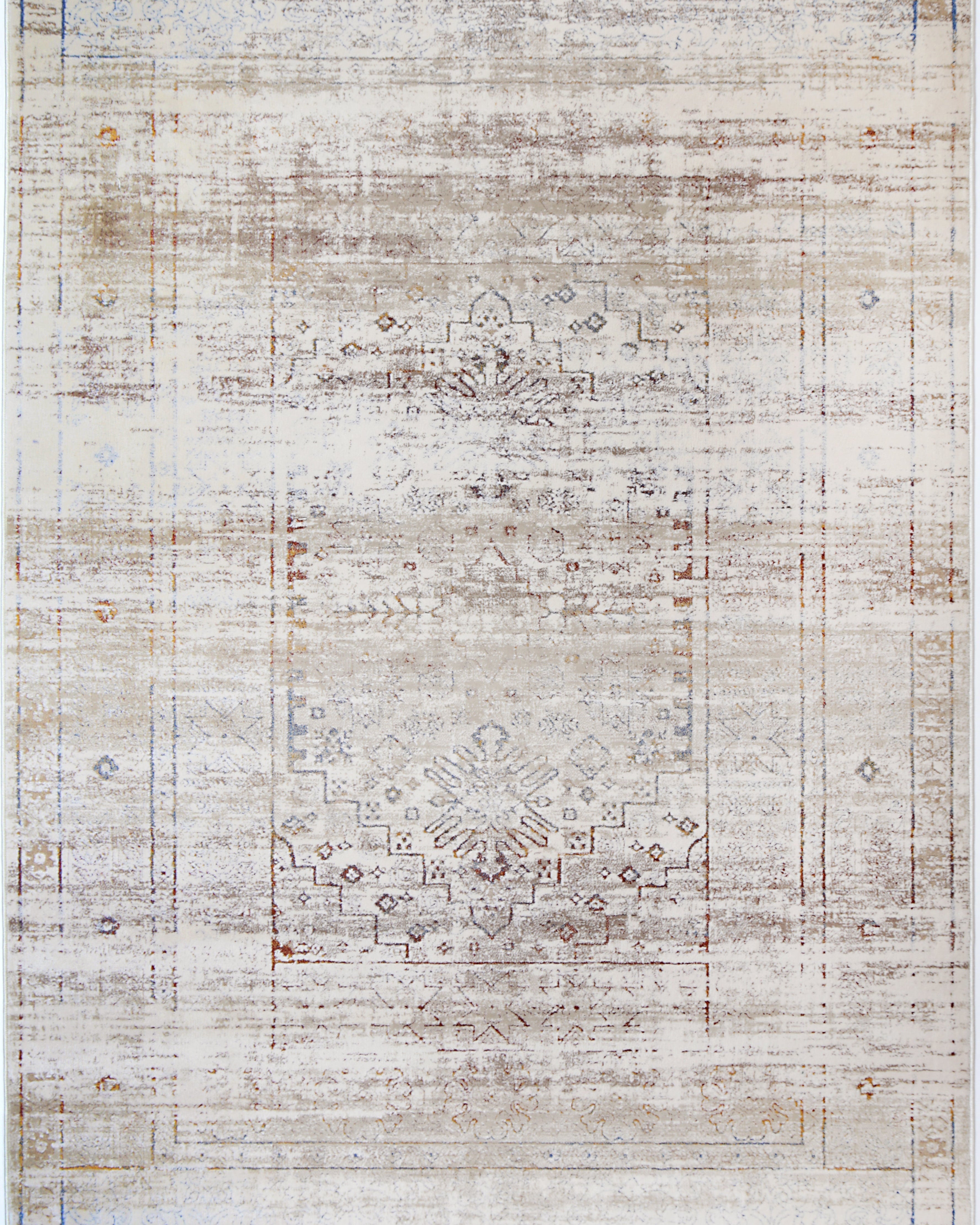 Bohemian Paradise Traditional Beige Multi Rug - 04BMUL - Beige traditional rug from Vogue Rugs Australia