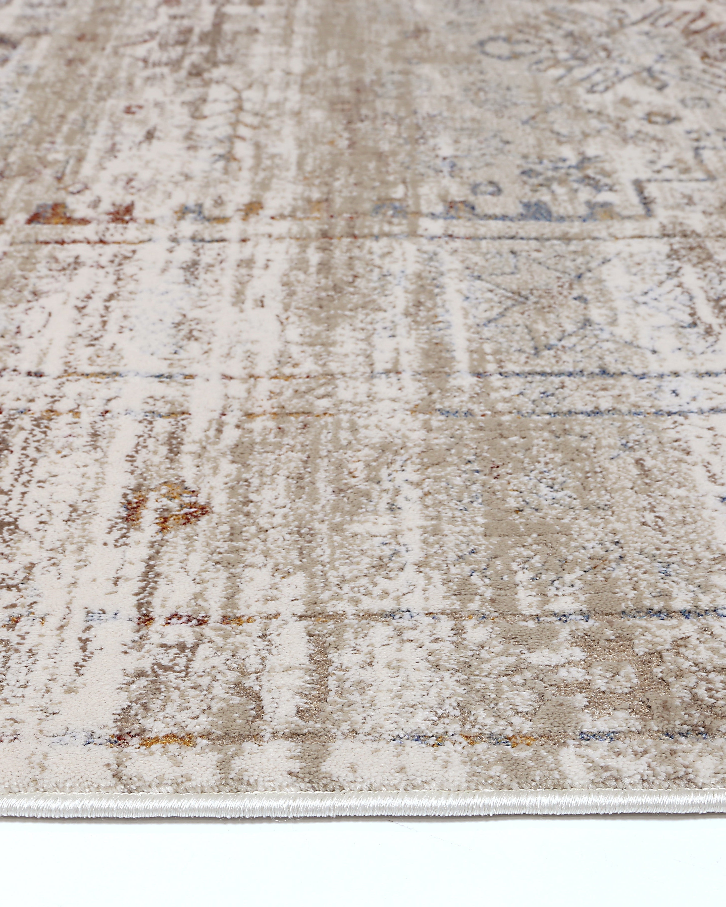 Bohemian Paradise Traditional Beige Multi Rug - 04BMUL - Beige traditional rug from Vogue Rugs Australia