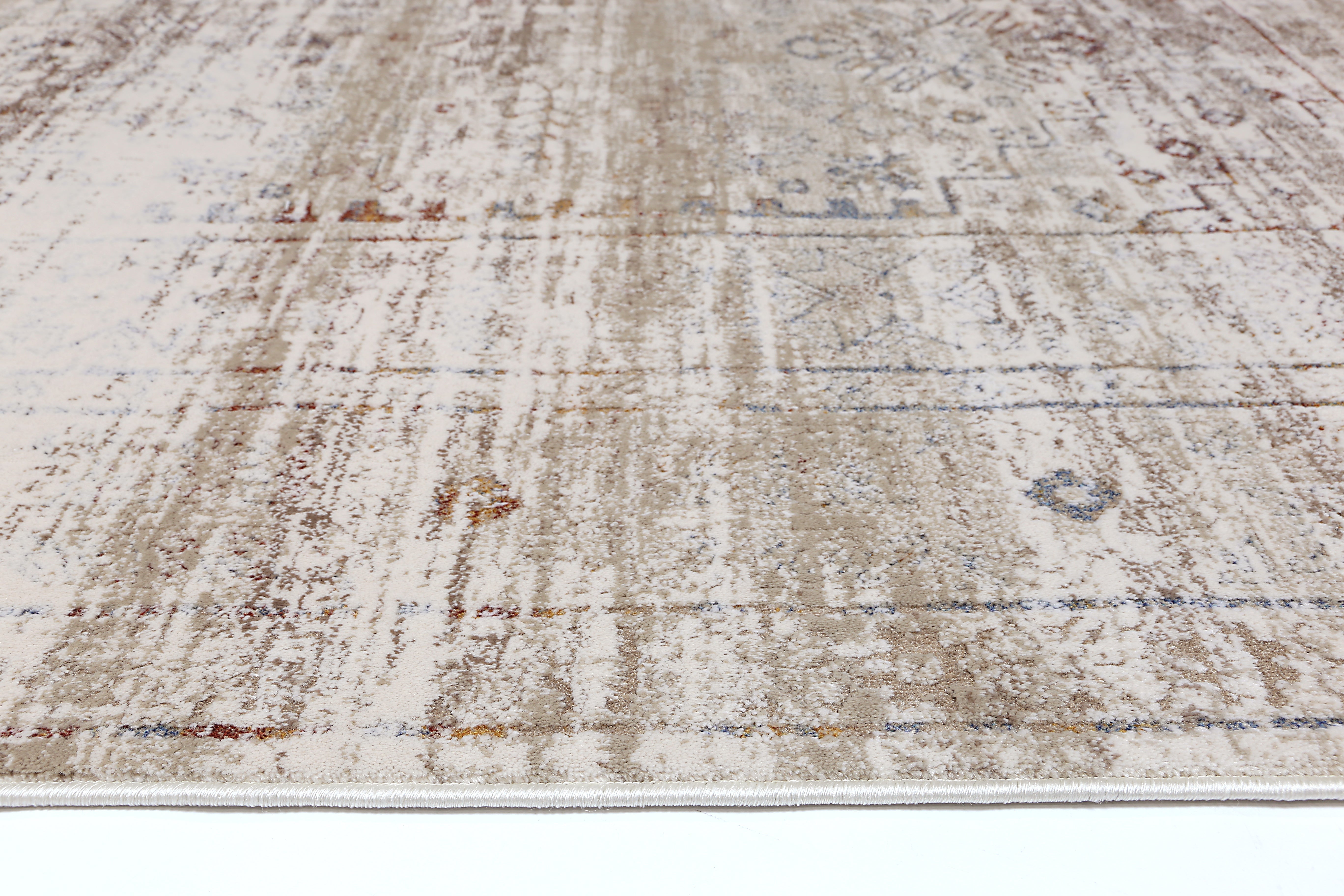 Bohemian Paradise Traditional Beige Multi Rug - 04BMUL.