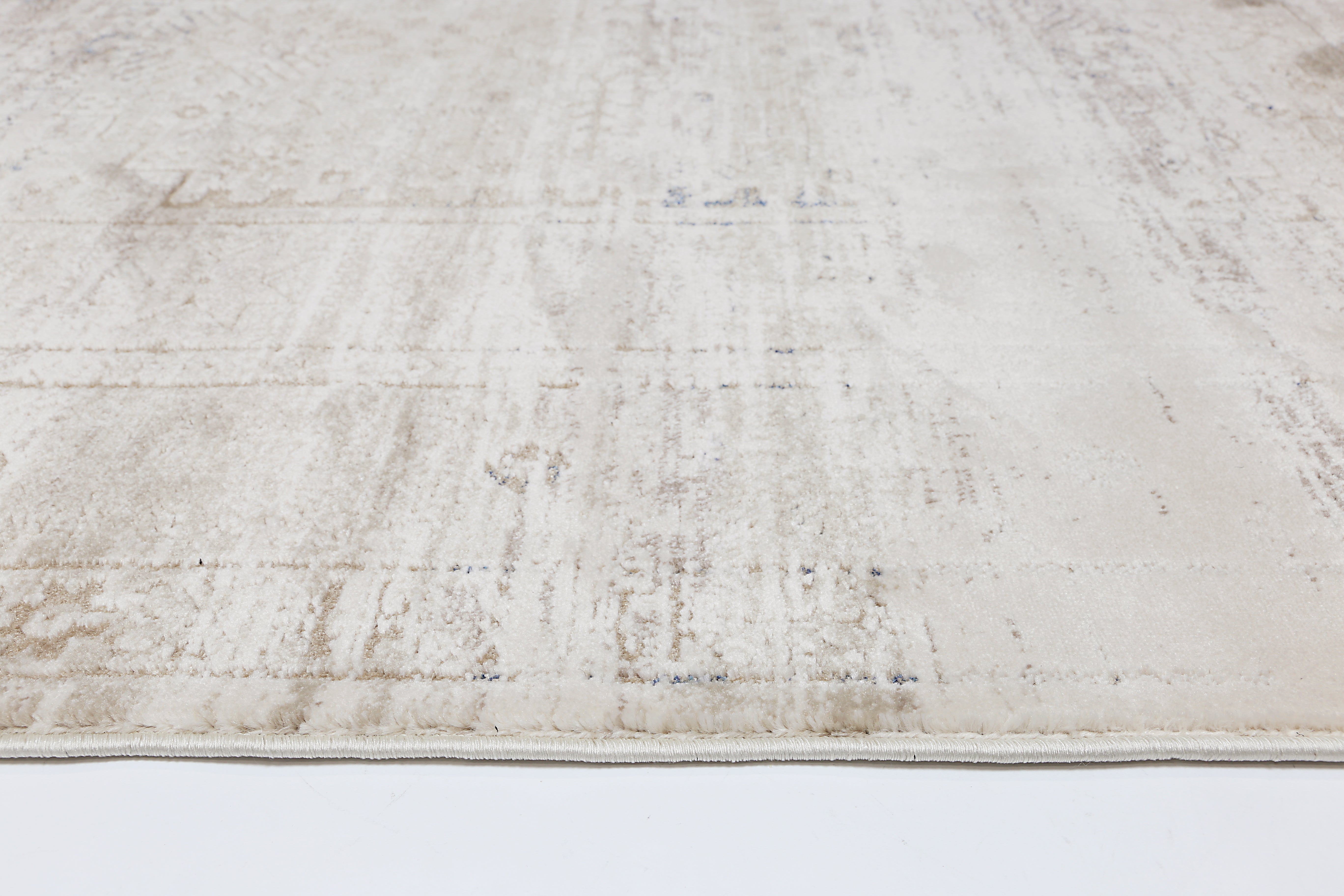 Bohemian Paradise Traditional Grey Blue Rug - 04GBLU.