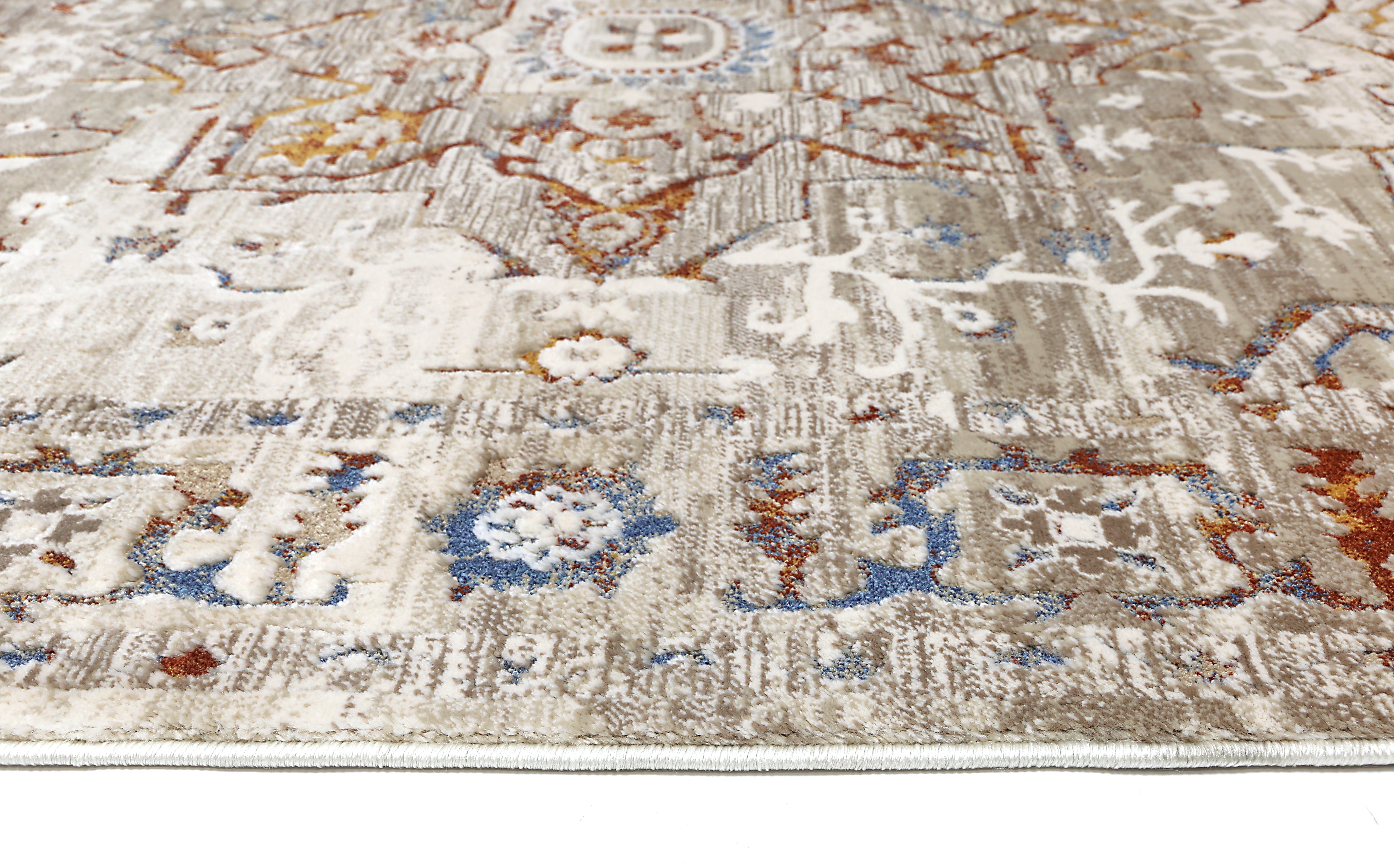Bohemian Paradise Medalion Beige Multi Rug - 05BMUL.