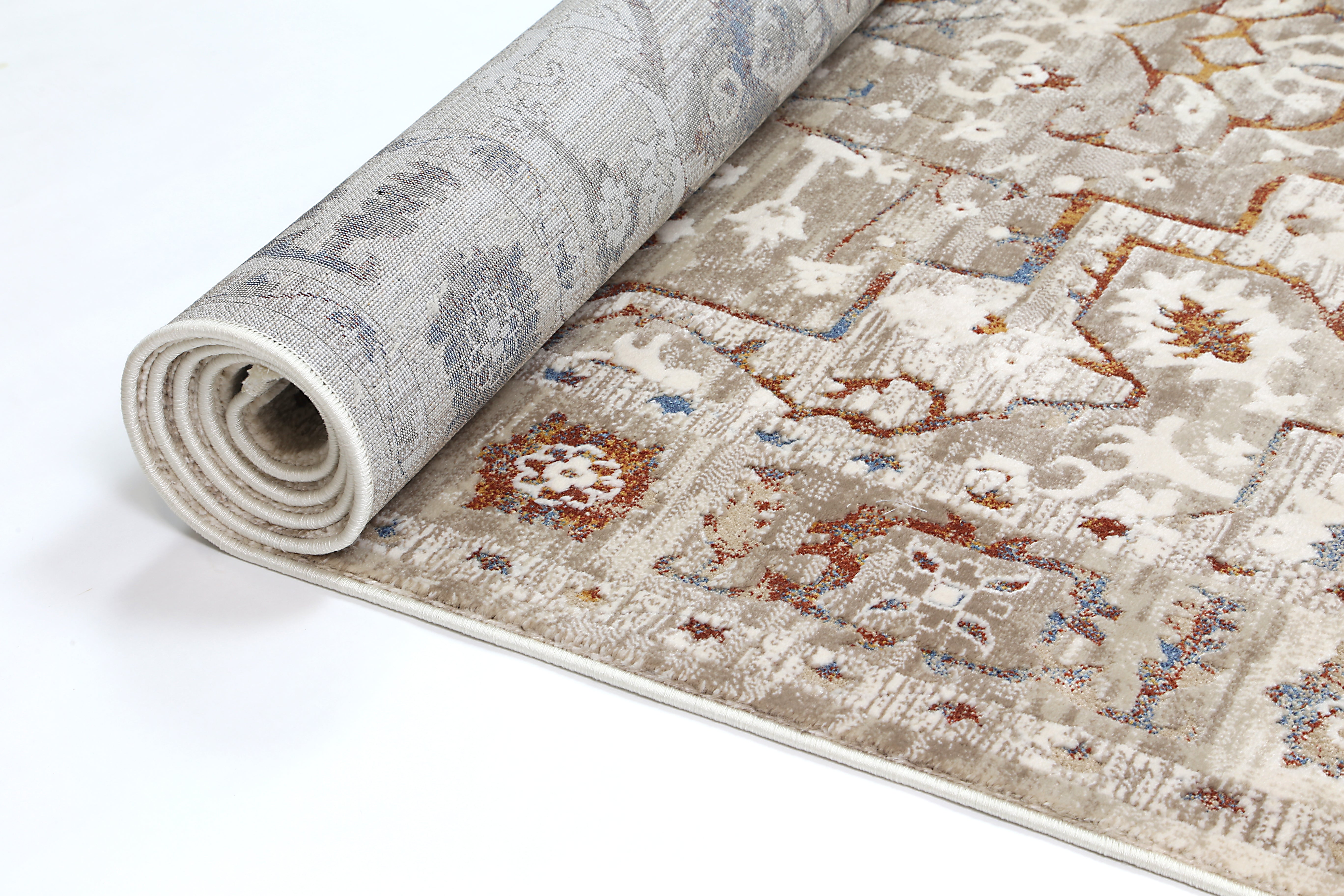 Bohemian Paradise Medalion Beige Multi Rug - 05BMUL.