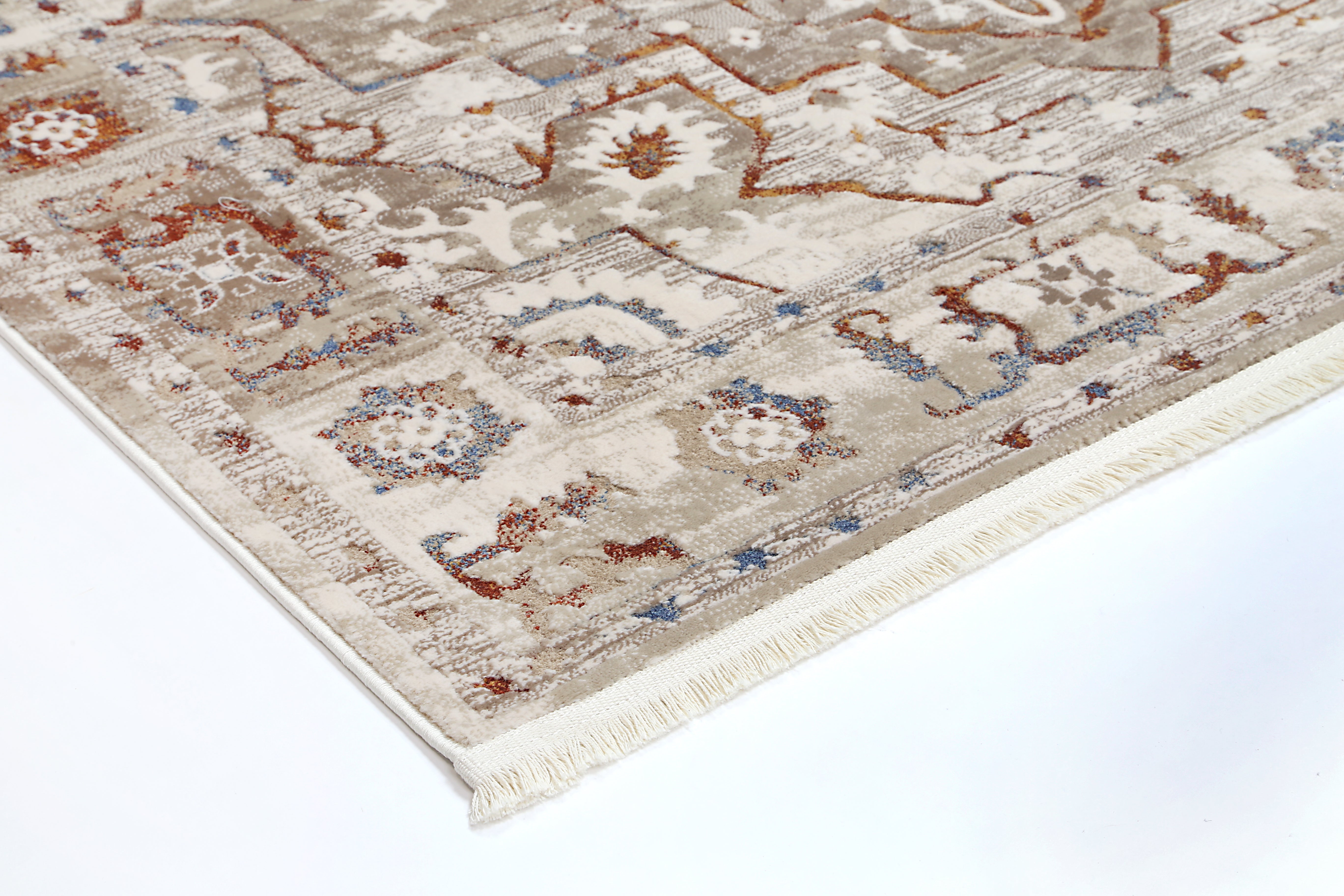 Bohemian Paradise Medalion Beige Multi Rug - 05BMUL.