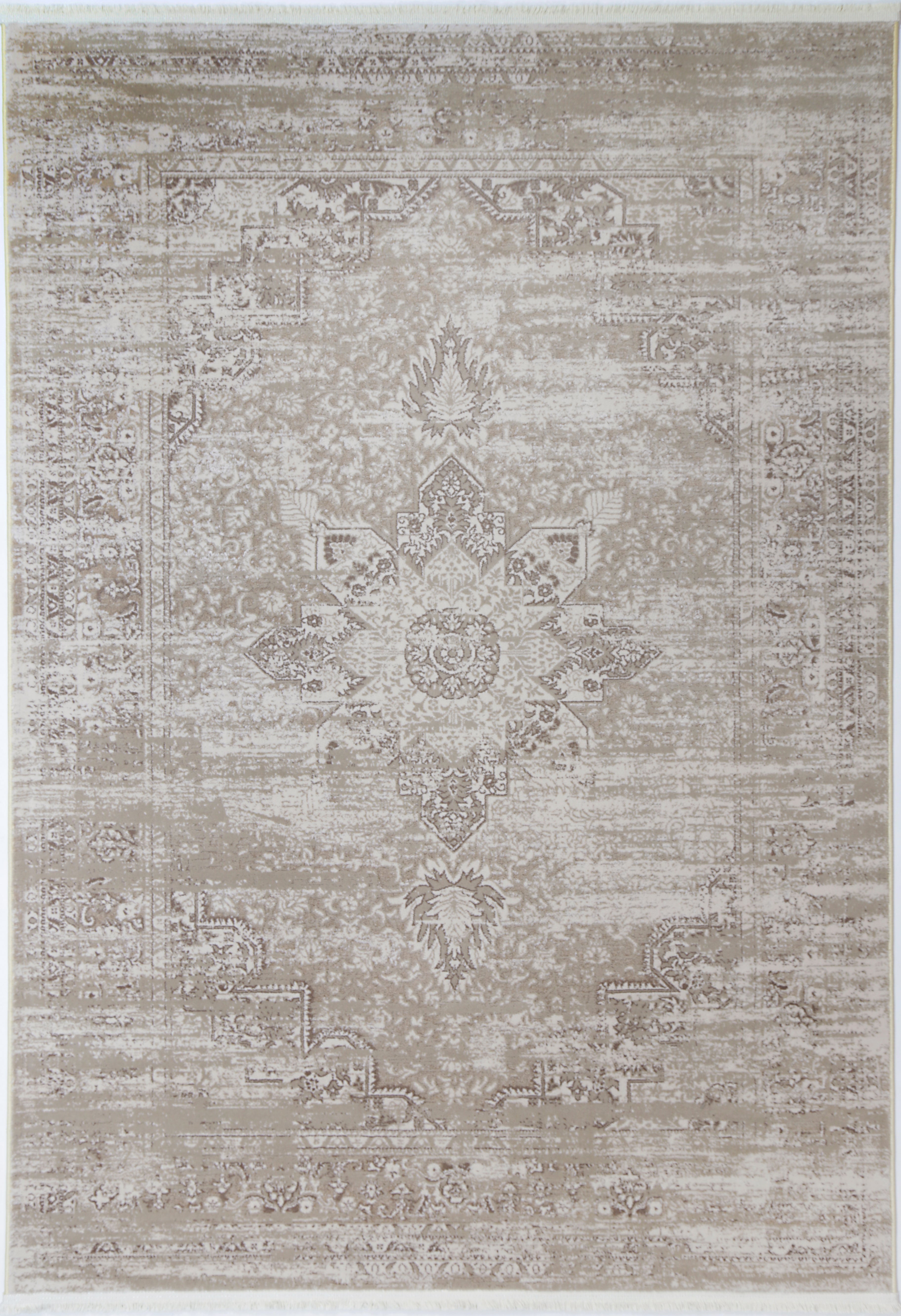 Bohemian Paradise Medalion Beige Rug - 06BEIG.