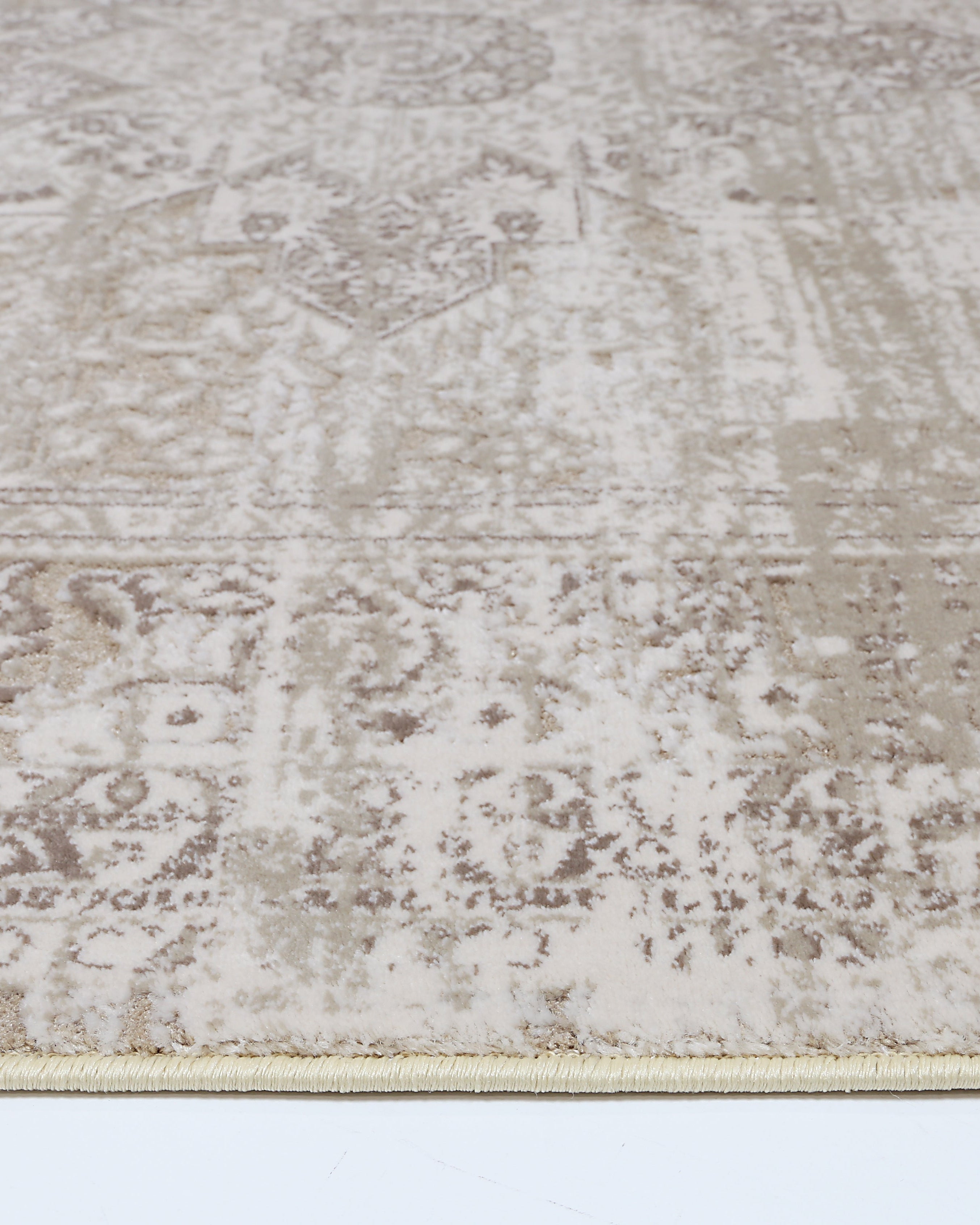 Bohemian Paradise Medalion Beige Rug - 06BEIG - Beige bohemian rug from Vogue Rugs Australia