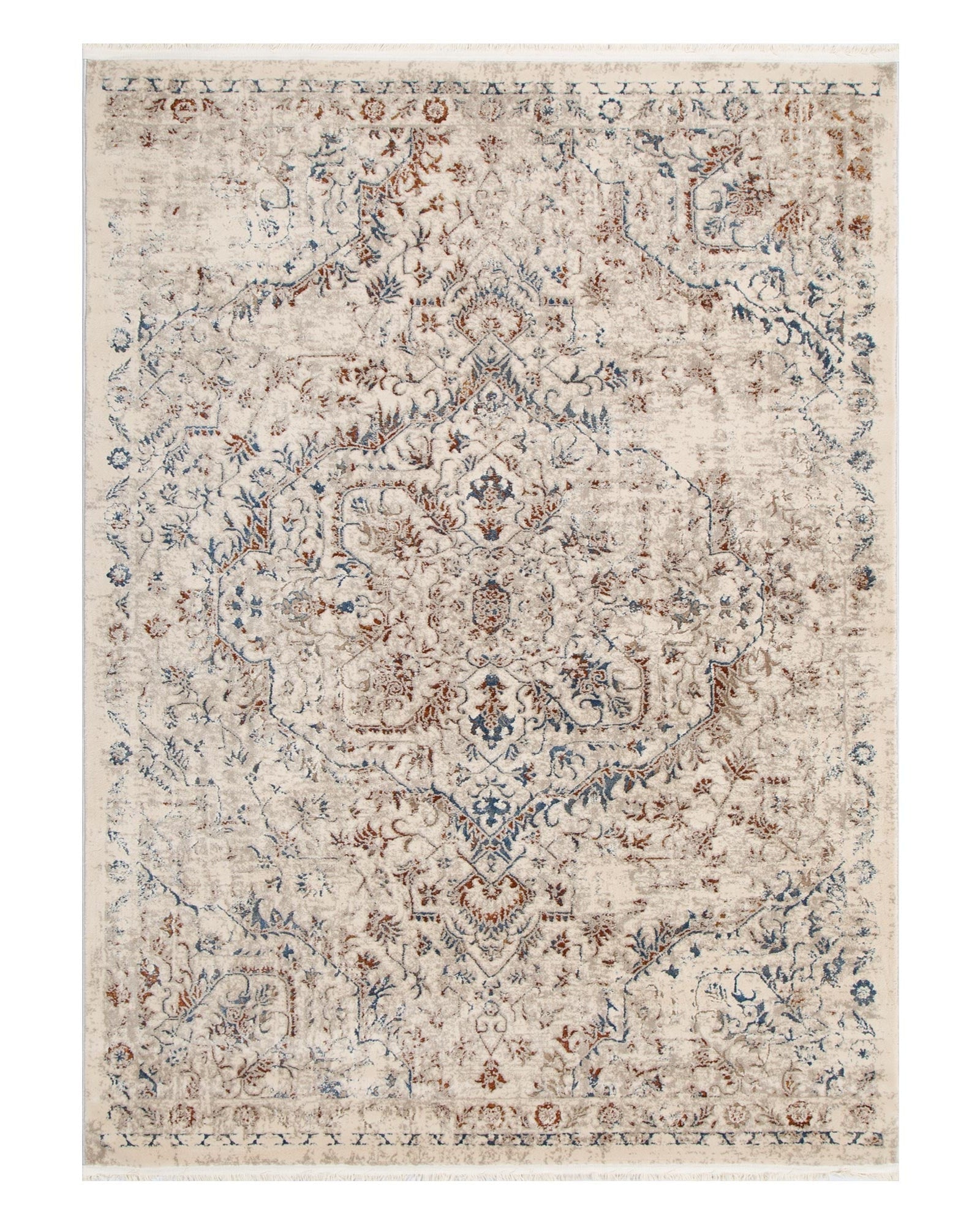 Bohemian Paradise Vintage Beige Multi Rug - 07BMUL - Beige vintage rug from Vogue Rugs Australia