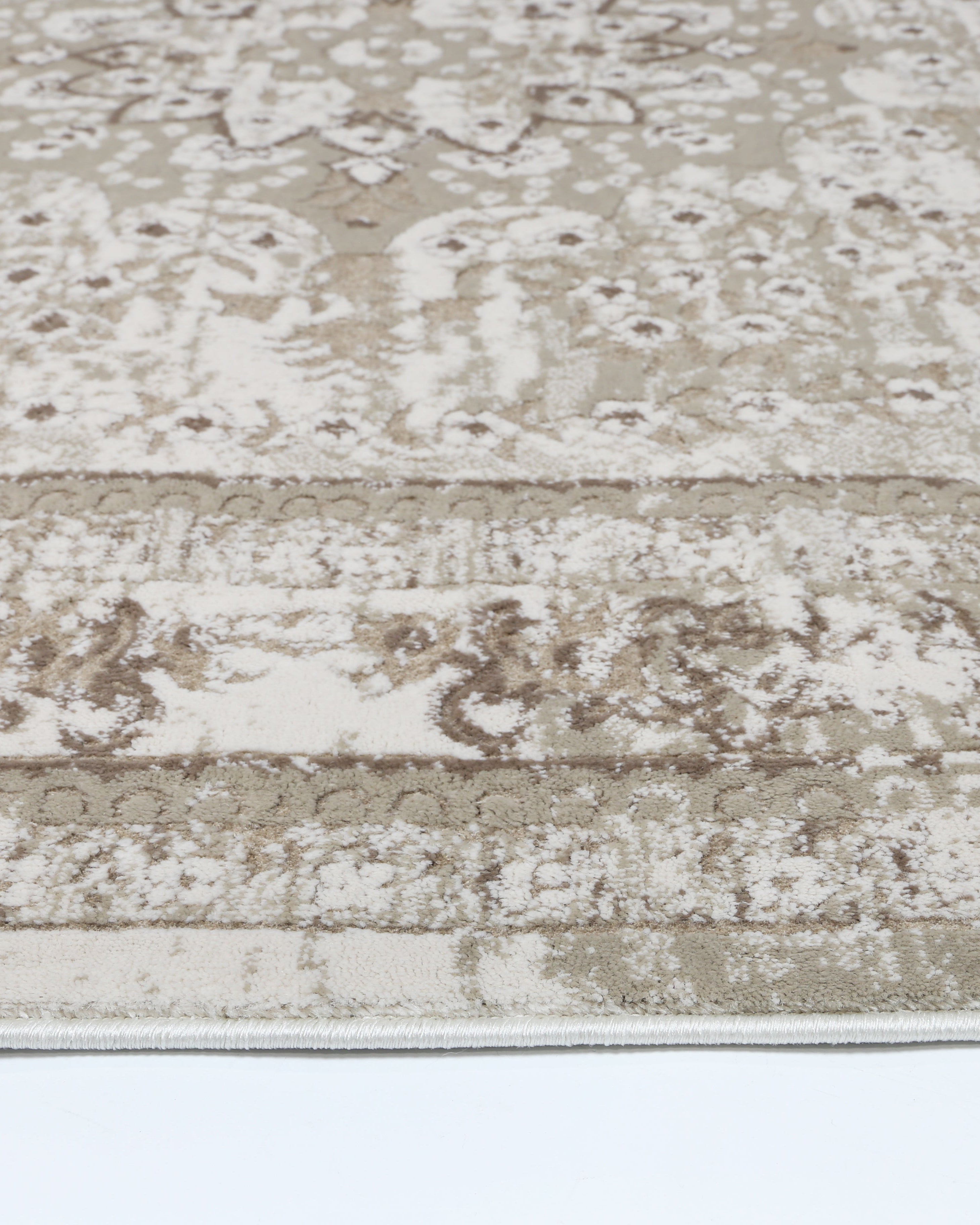 Bohemian Paradise Vintage Medalion Beige Rug - 08BEIG - Beige vintage rug from Vogue Rugs Australia