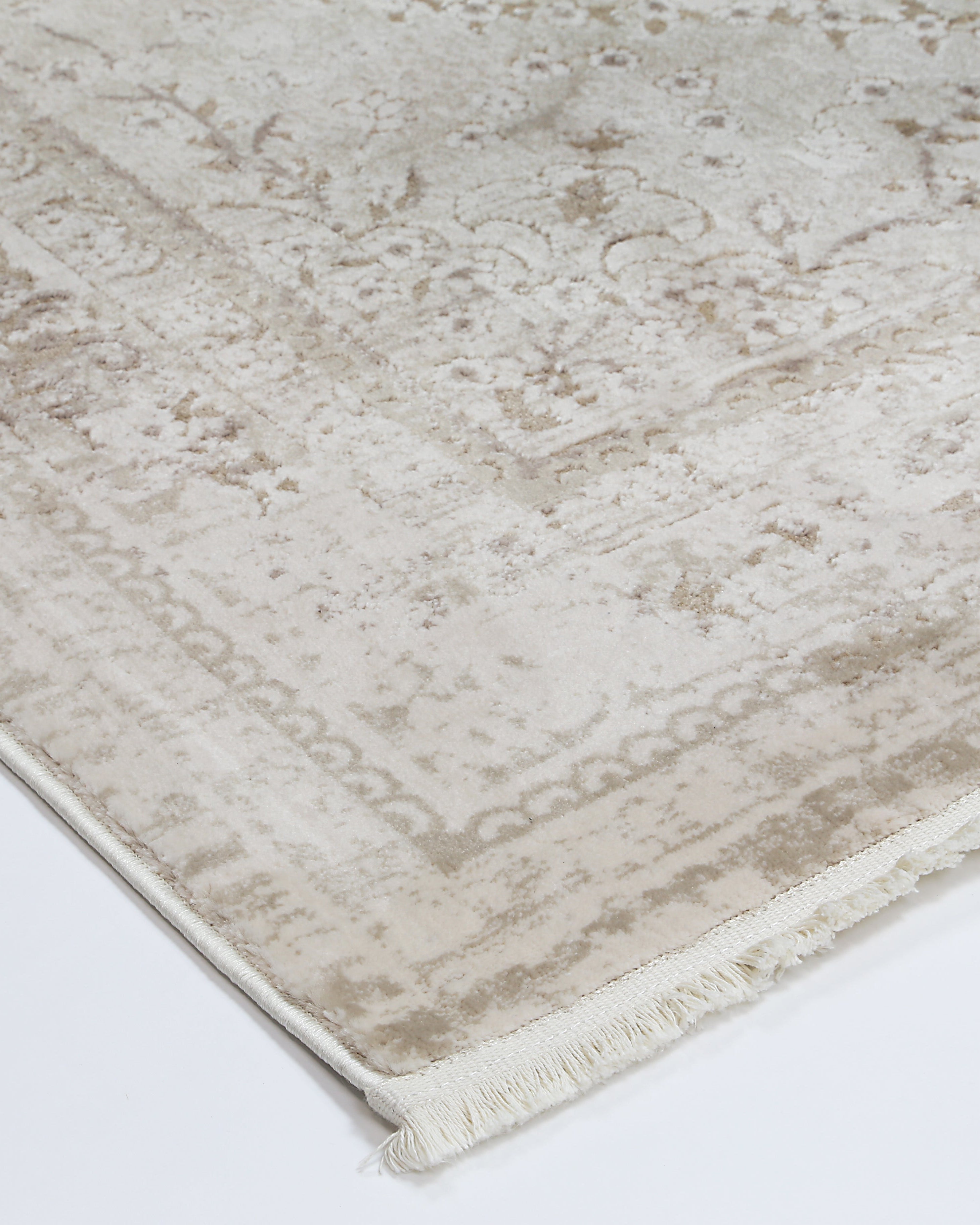 Bohemian Paradise Vintage Medalion Beige Rug - 08BEIG - Beige vintage rug from Vogue Rugs Australia