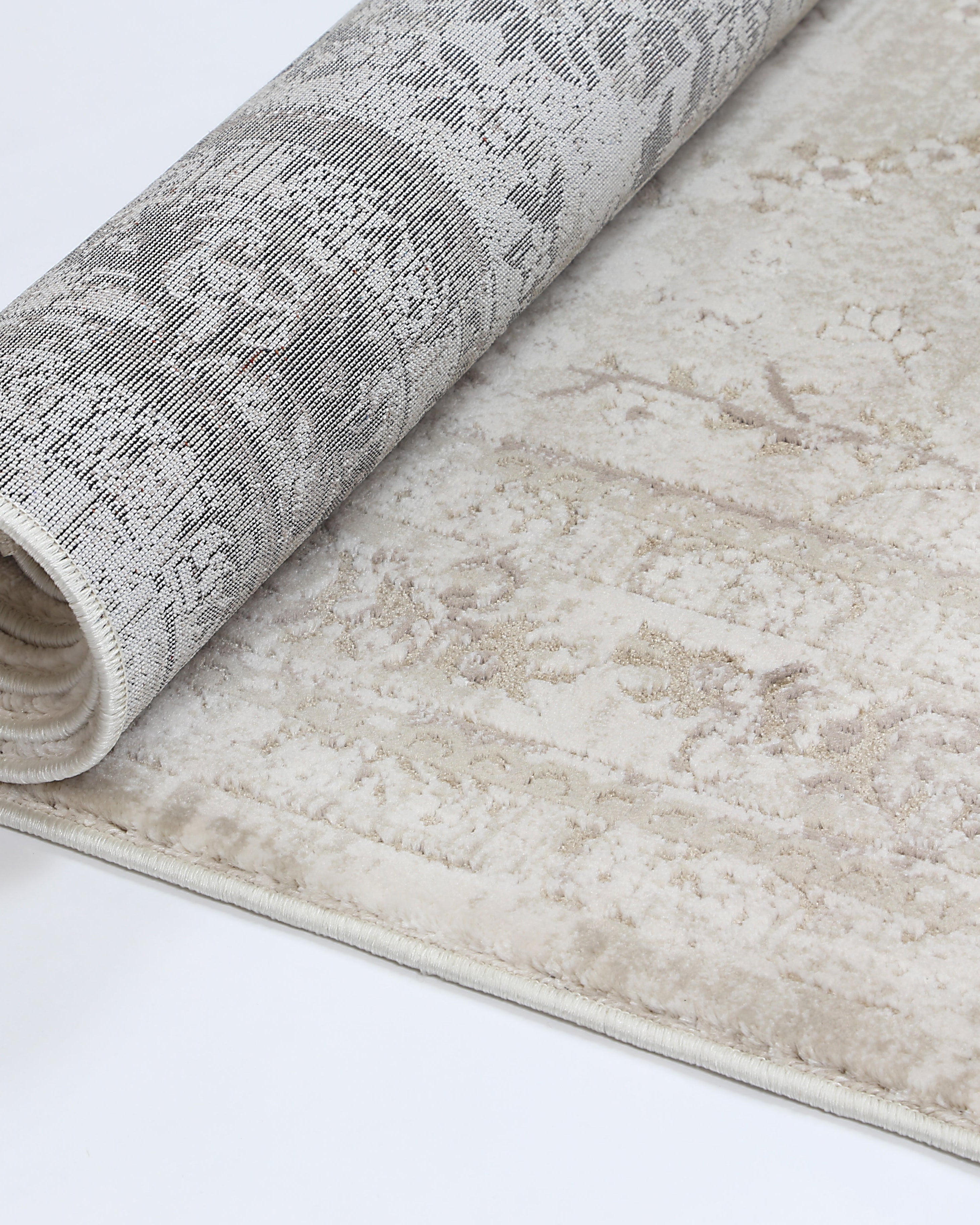 Bohemian Paradise Vintage Medalion Beige Rug - 08BEIG - Beige vintage rug from Vogue Rugs Australia