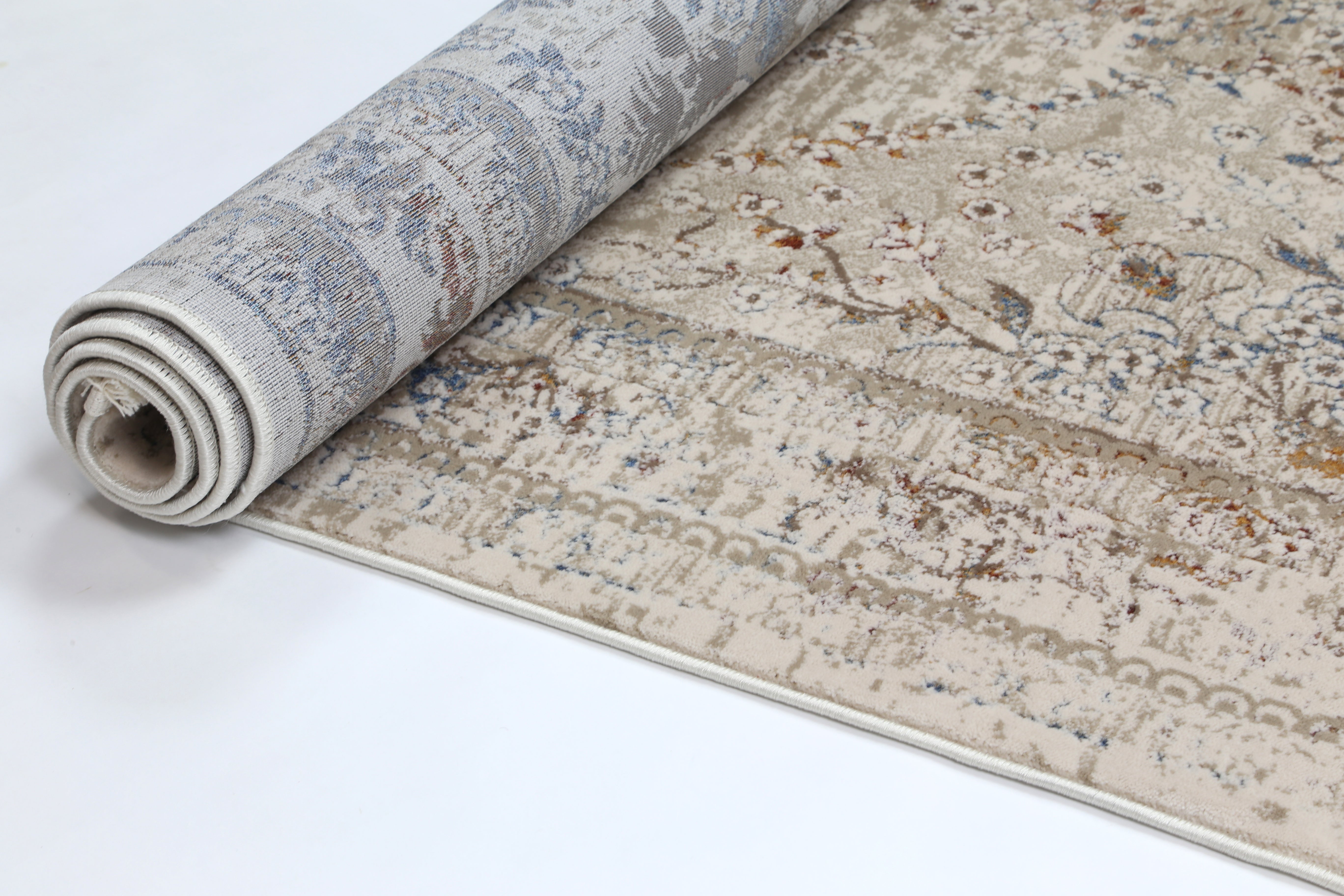 Bohemian Paradise Vintage Medalion Beige Multi Rug - 08BMUL.