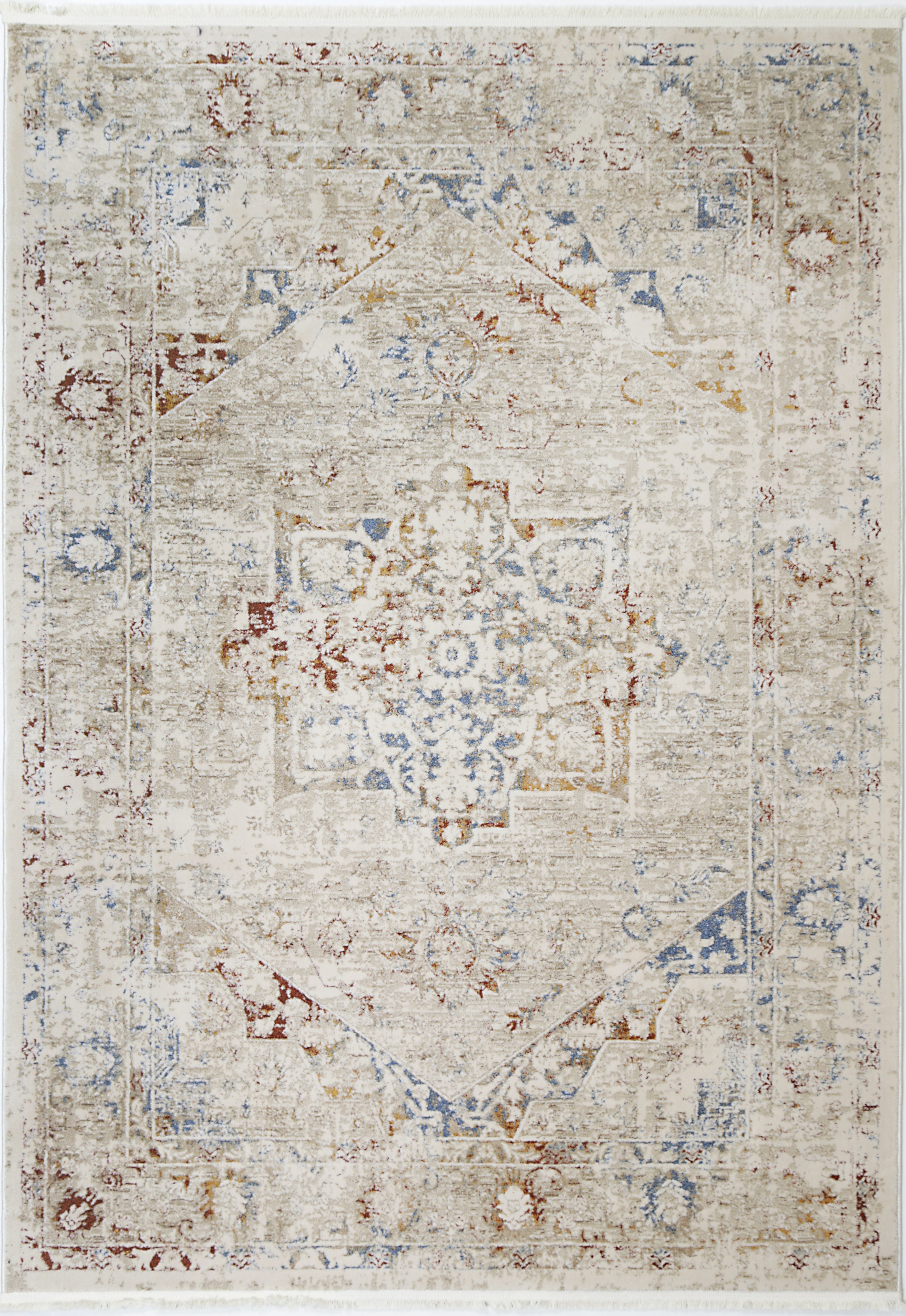 Bohemian Paradise Classic Vintage Beige Multi Rug - 09BMUL.
