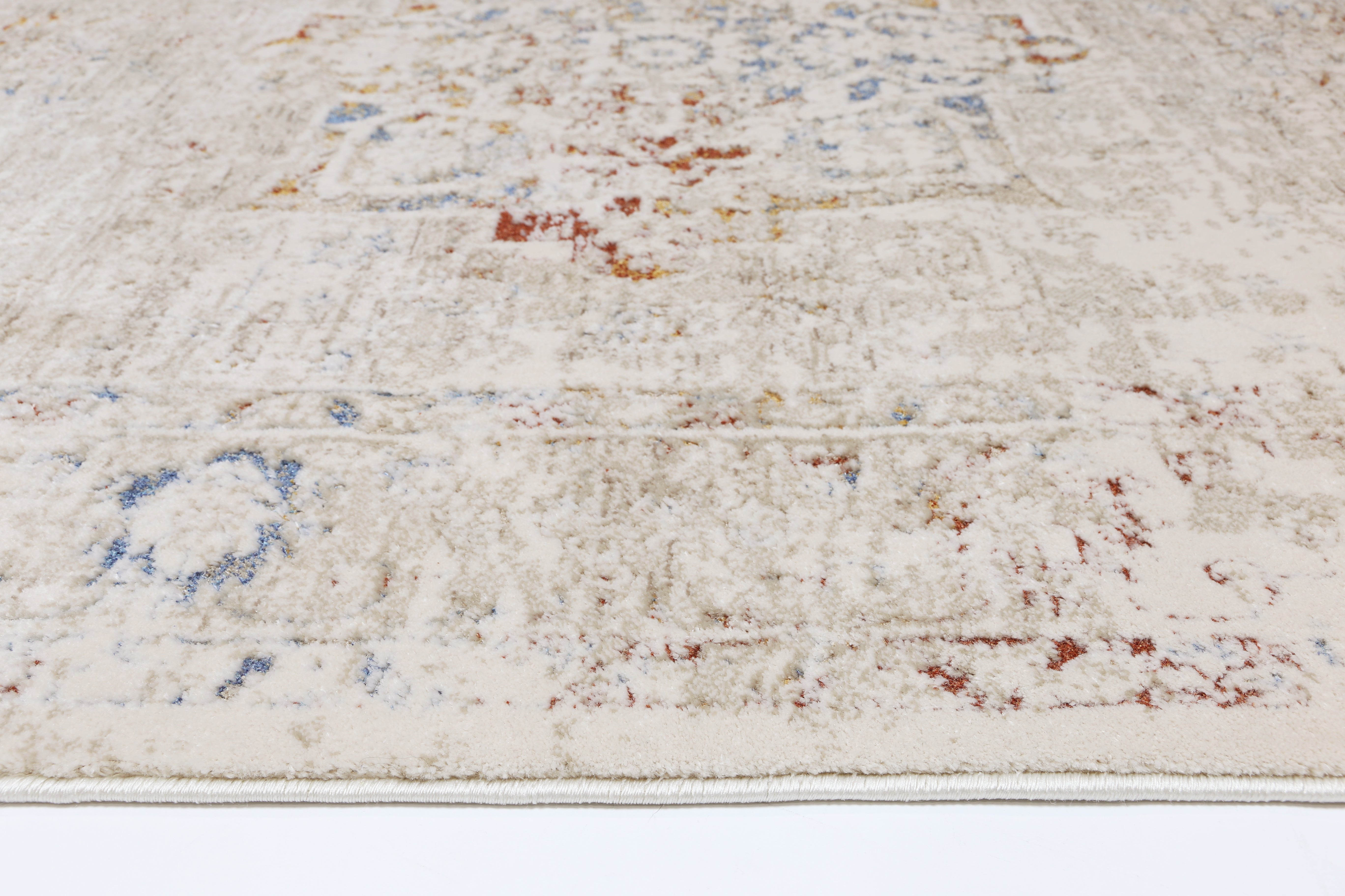 Bohemian Paradise Classic Vintage Beige Multi Rug - 09BMUL.