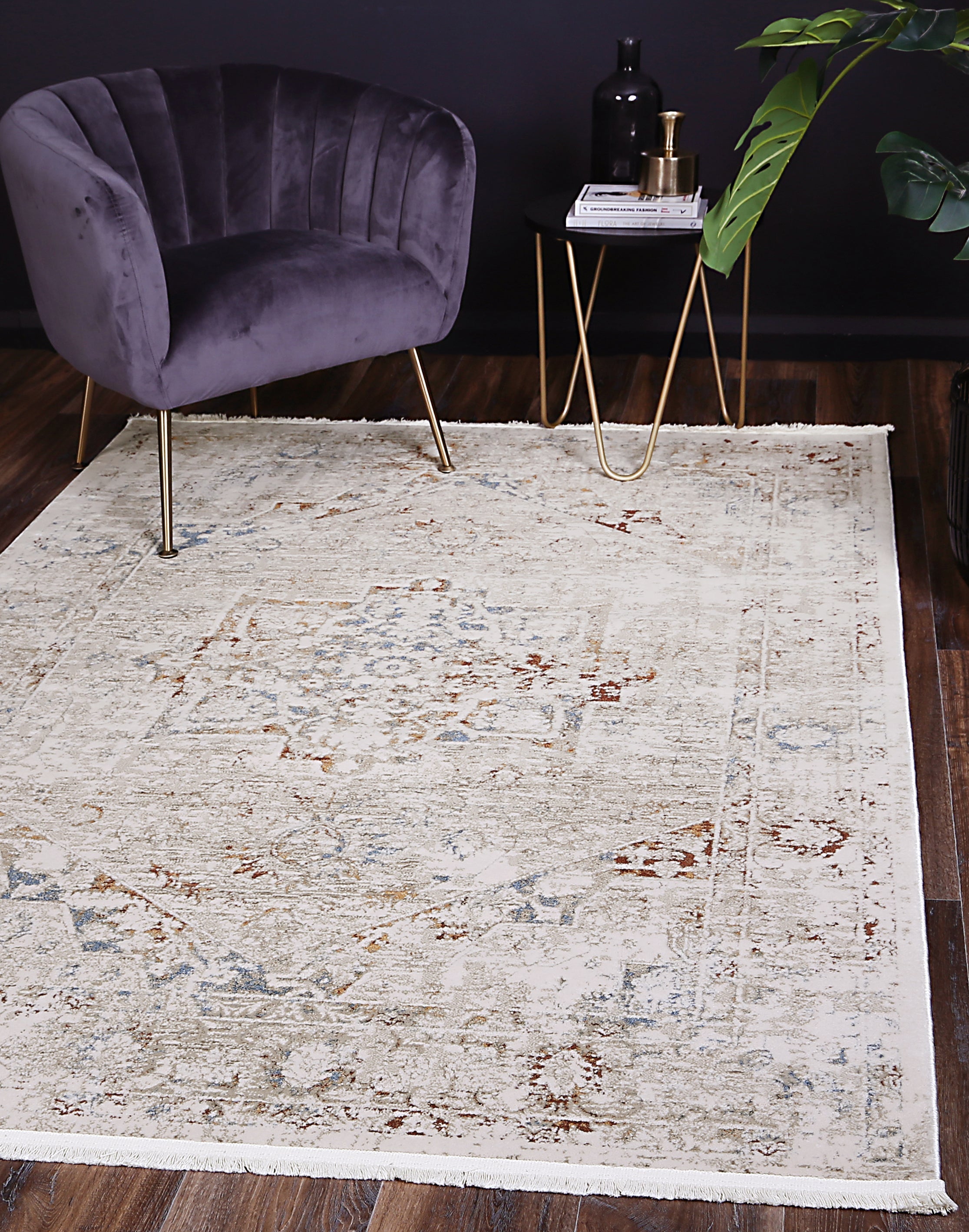 Bohemian Paradise Classic Vintage Beige Multi Rug - 09BMUL.