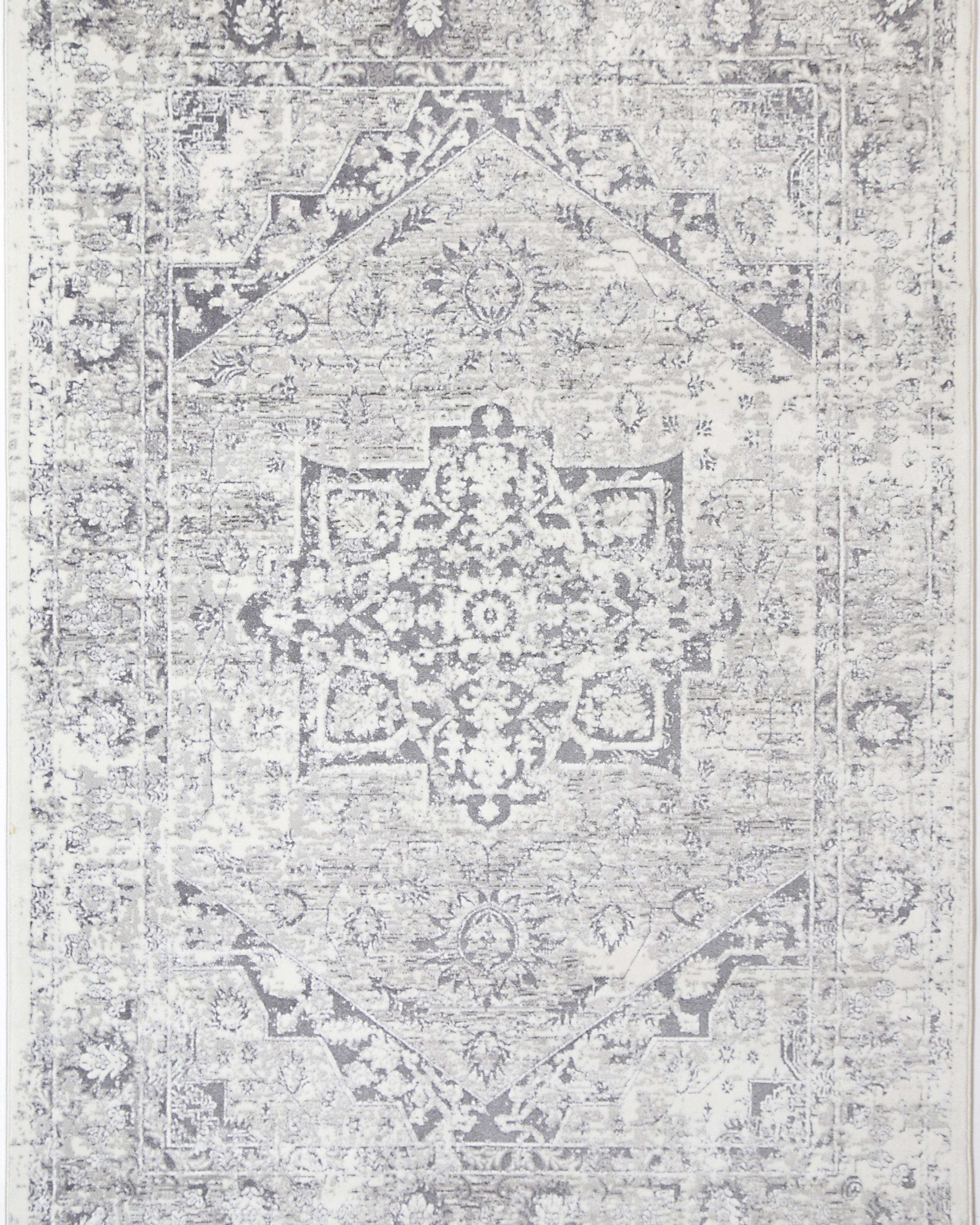 Bohemian Paradise Classic Vintage Grey Rug - 09GREY - Grey vintage rug from Vogue Rugs Australia