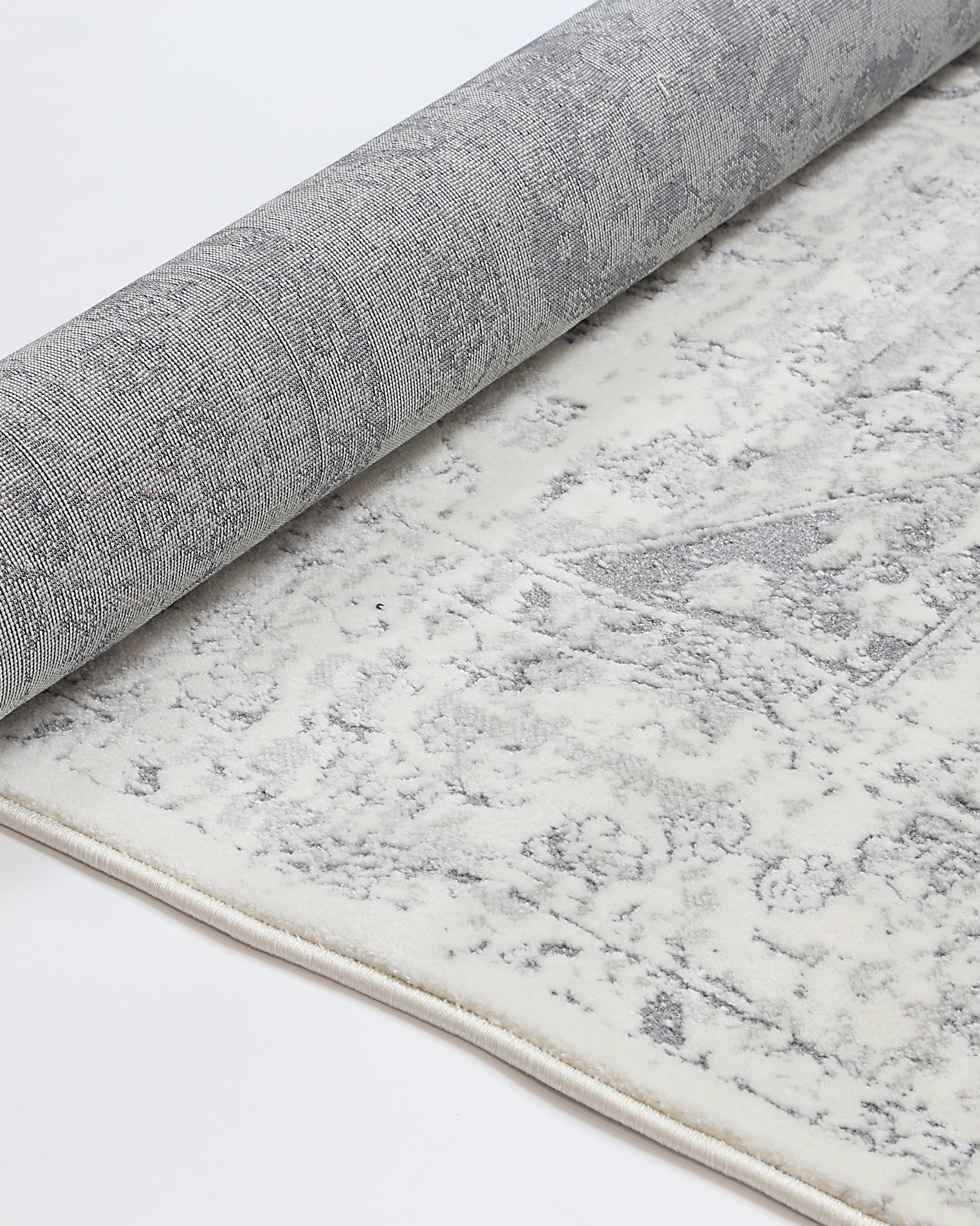 Bohemian Paradise Classic Vintage Grey Rug - 09GREY - Grey vintage rug from Vogue Rugs Australia