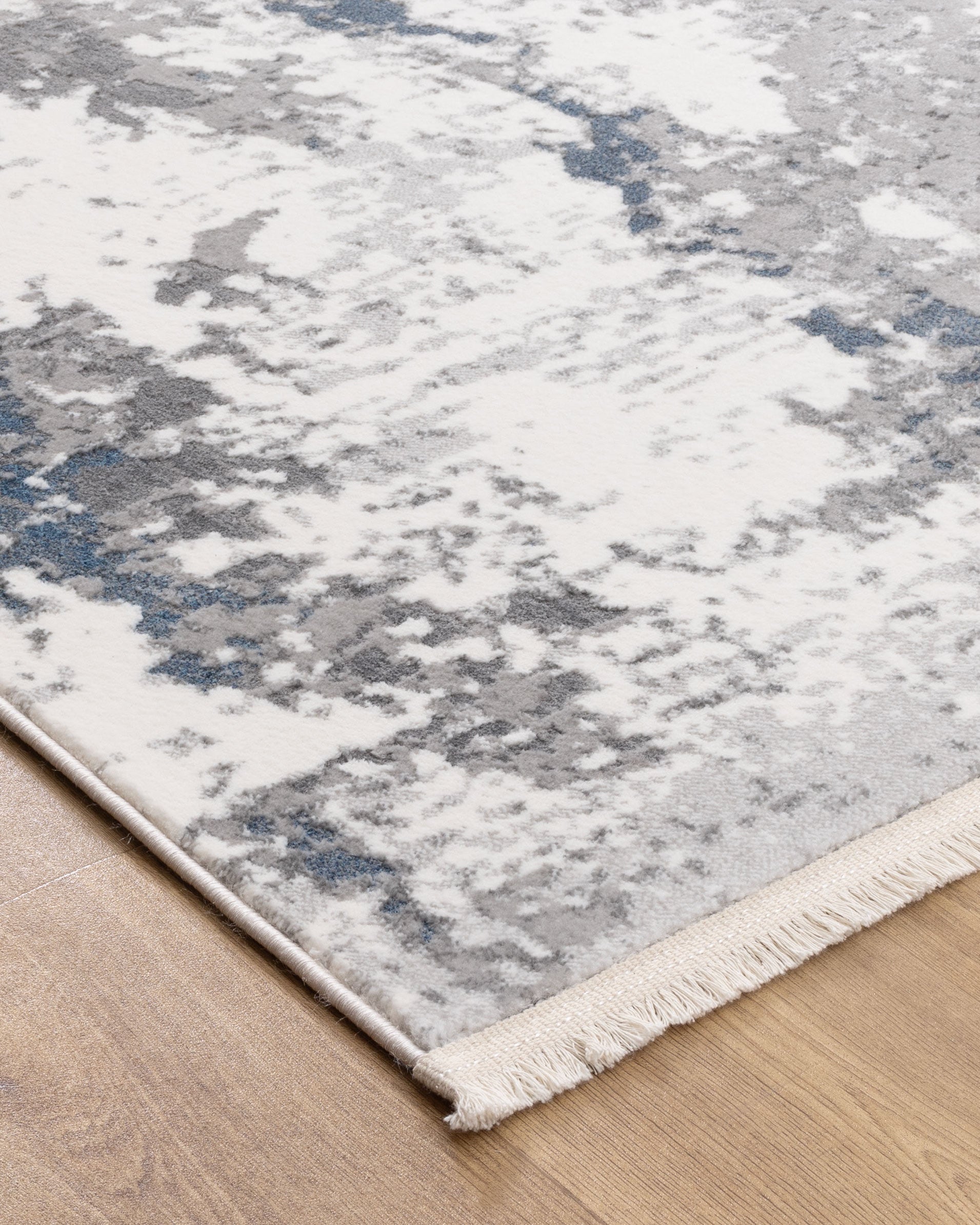 Bohemian Paradise One Modern Grey Blue Rug - 01GBLU - Blue modern rug from Vogue Rugs Australia