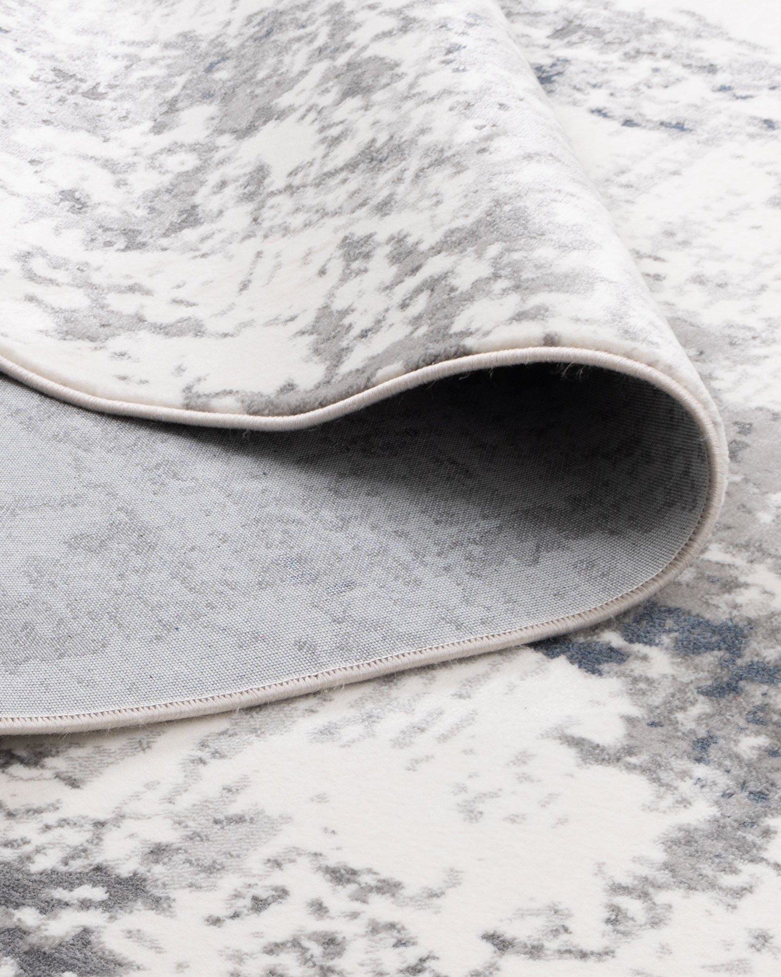 Bohemian Paradise One Modern Grey Blue Rug - 01GBLU - Blue modern rug from Vogue Rugs Australia