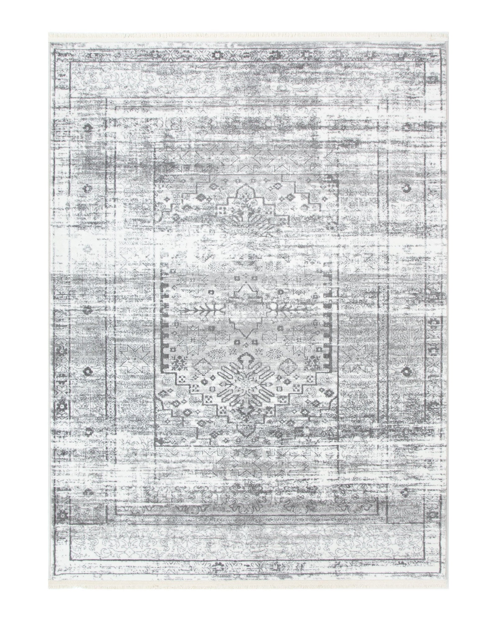 Bohemian Paradise Traditional Grey Rug - 04GREY - Grey traditional rug from Vogue Rugs Australia