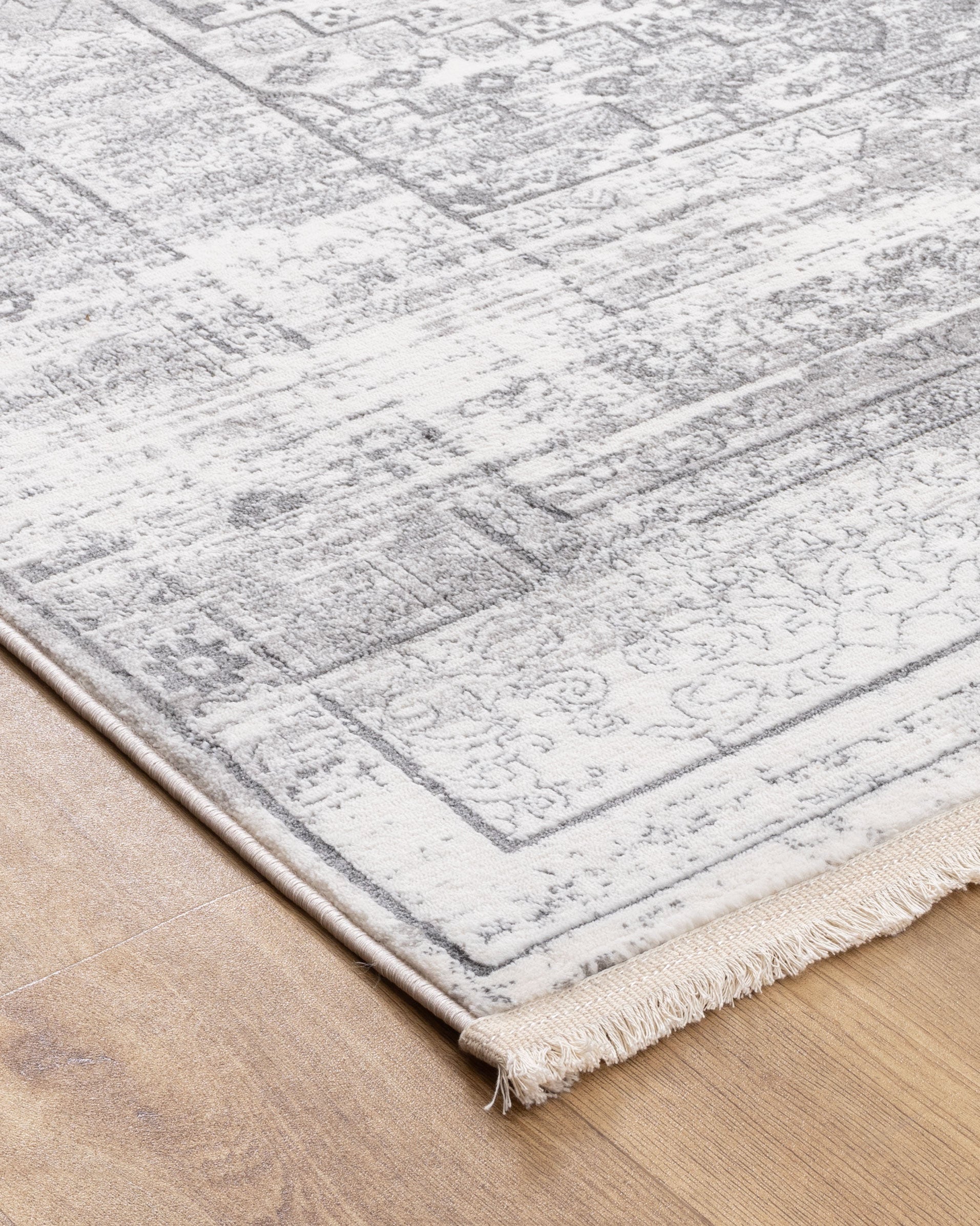Bohemian Paradise Traditional Grey Rug - 04GREY - Grey traditional rug from Vogue Rugs Australia