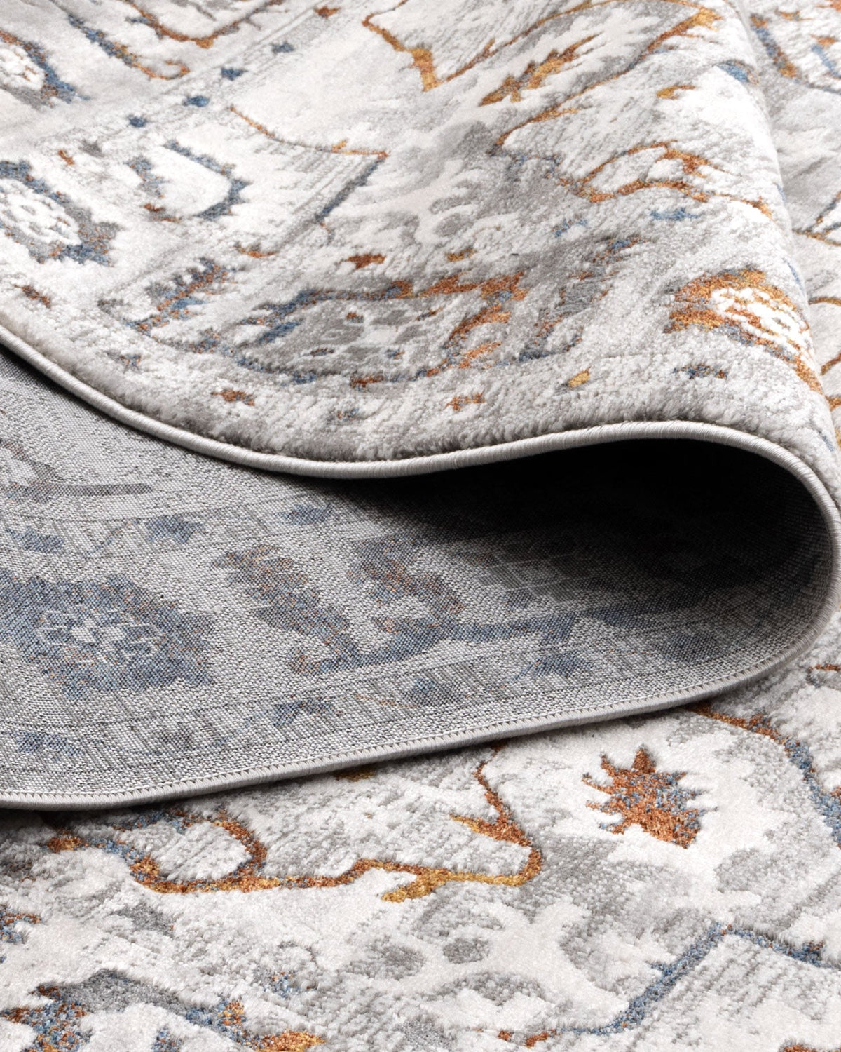 BOHEMIAN PARADISE BOHEM5 GREY MULTI - 05GMUL - Grey bohemian rug from Vogue Rugs Australia