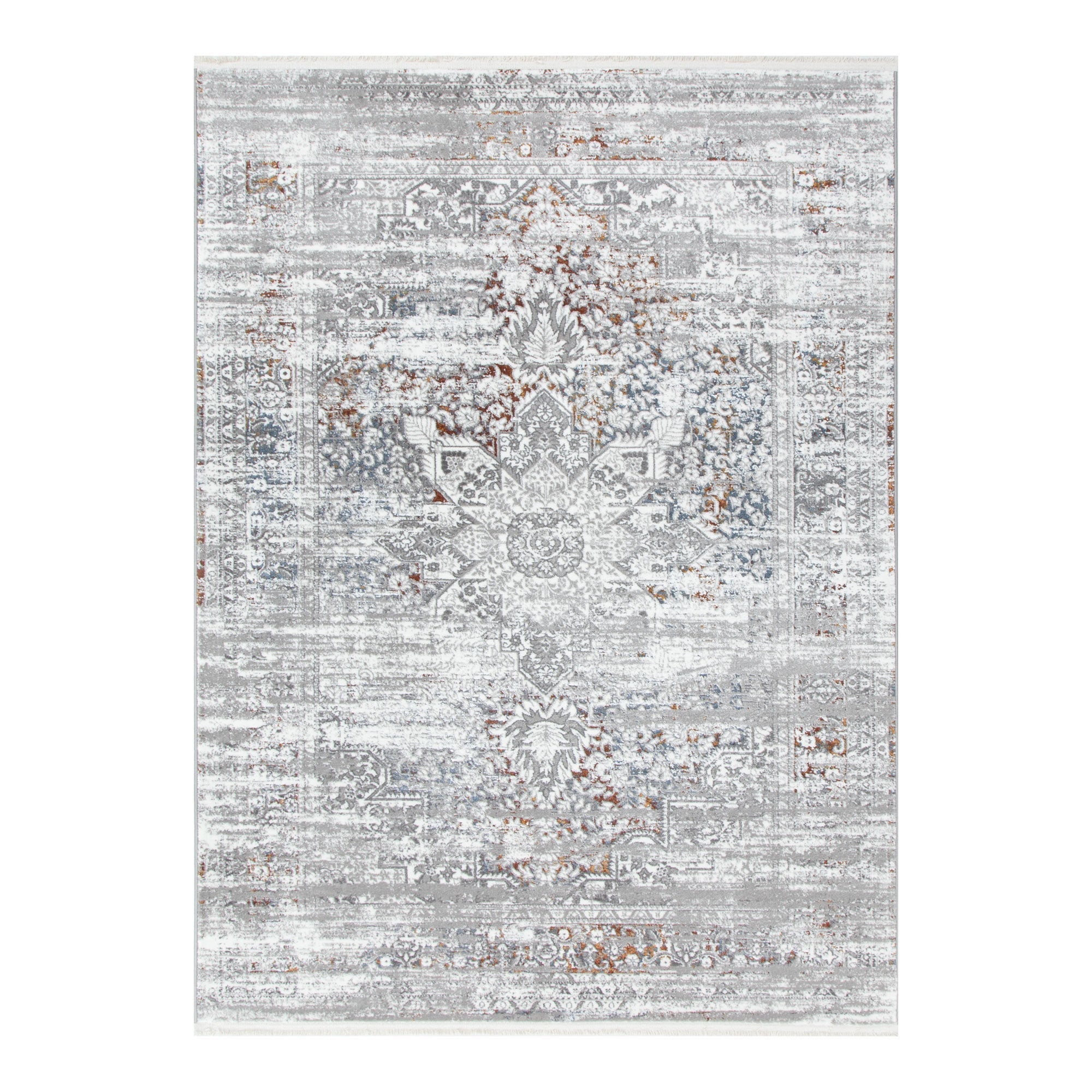 Bohemian Paradise Medalion Grey Multi Rug - 06GMUL.