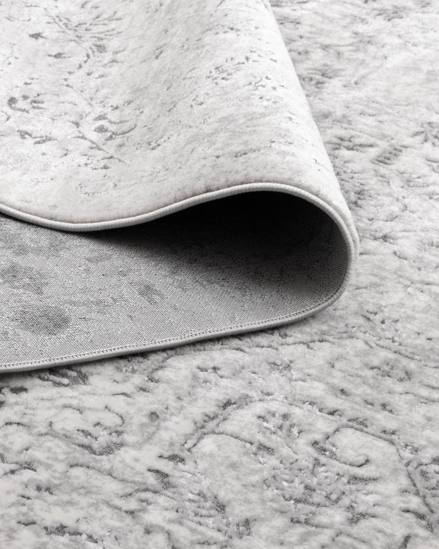 Bohemian Paradise Vintage Grey Rug - 07GREY - Grey vintage rug from Vogue Rugs Australia