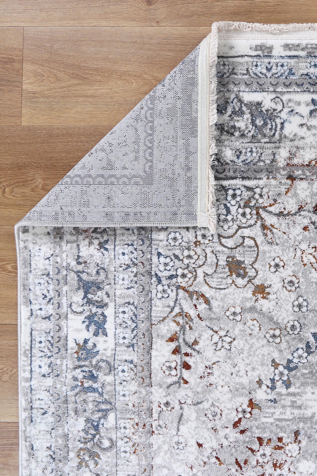 Bohemian Paradise Vintage Medalion Grey Multi Rug - 08GMUL.