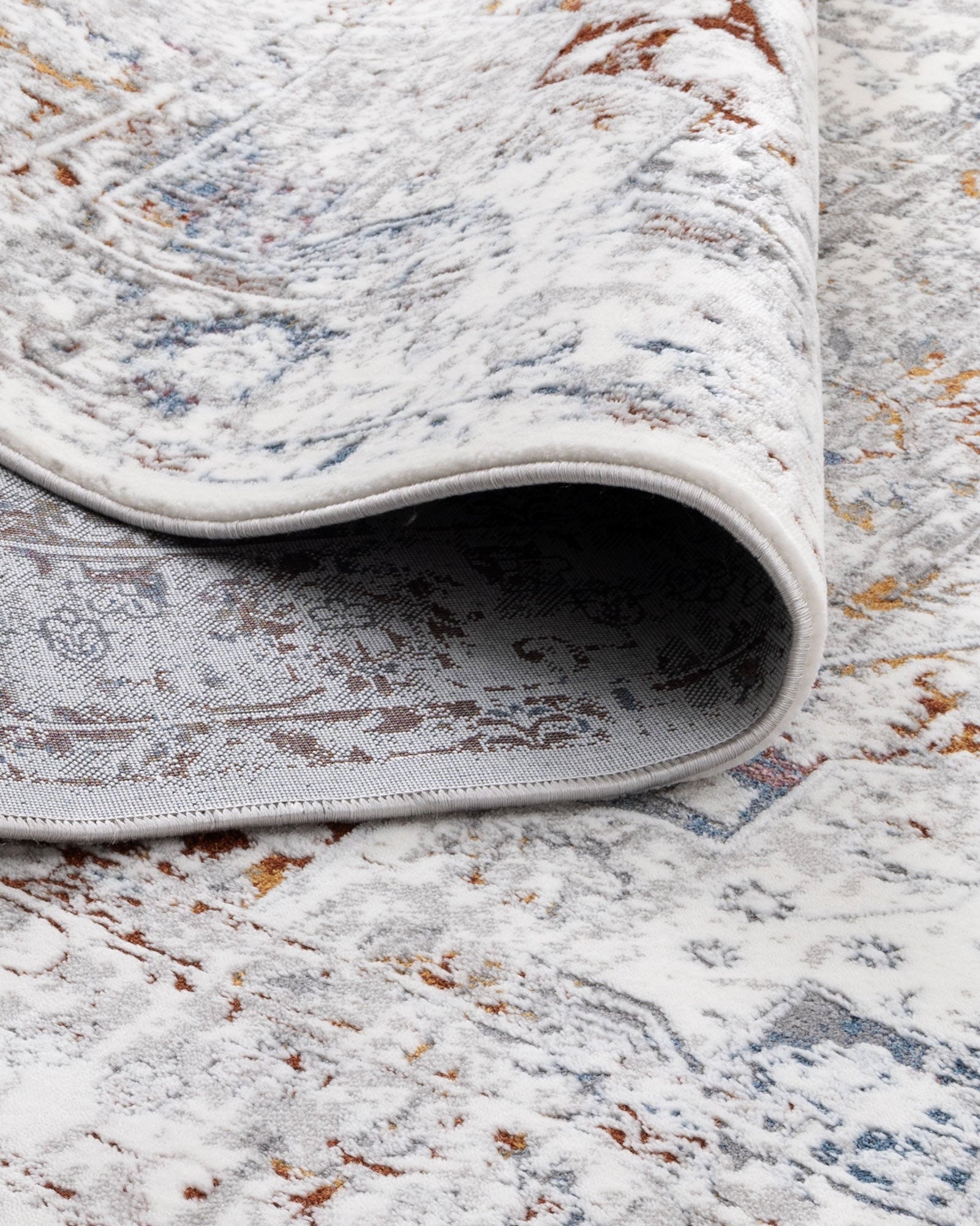 Bohemian Paradise Classic Vintage Grey Multi Rug - 09GMUL - Grey vintage rug from Vogue Rugs Australia