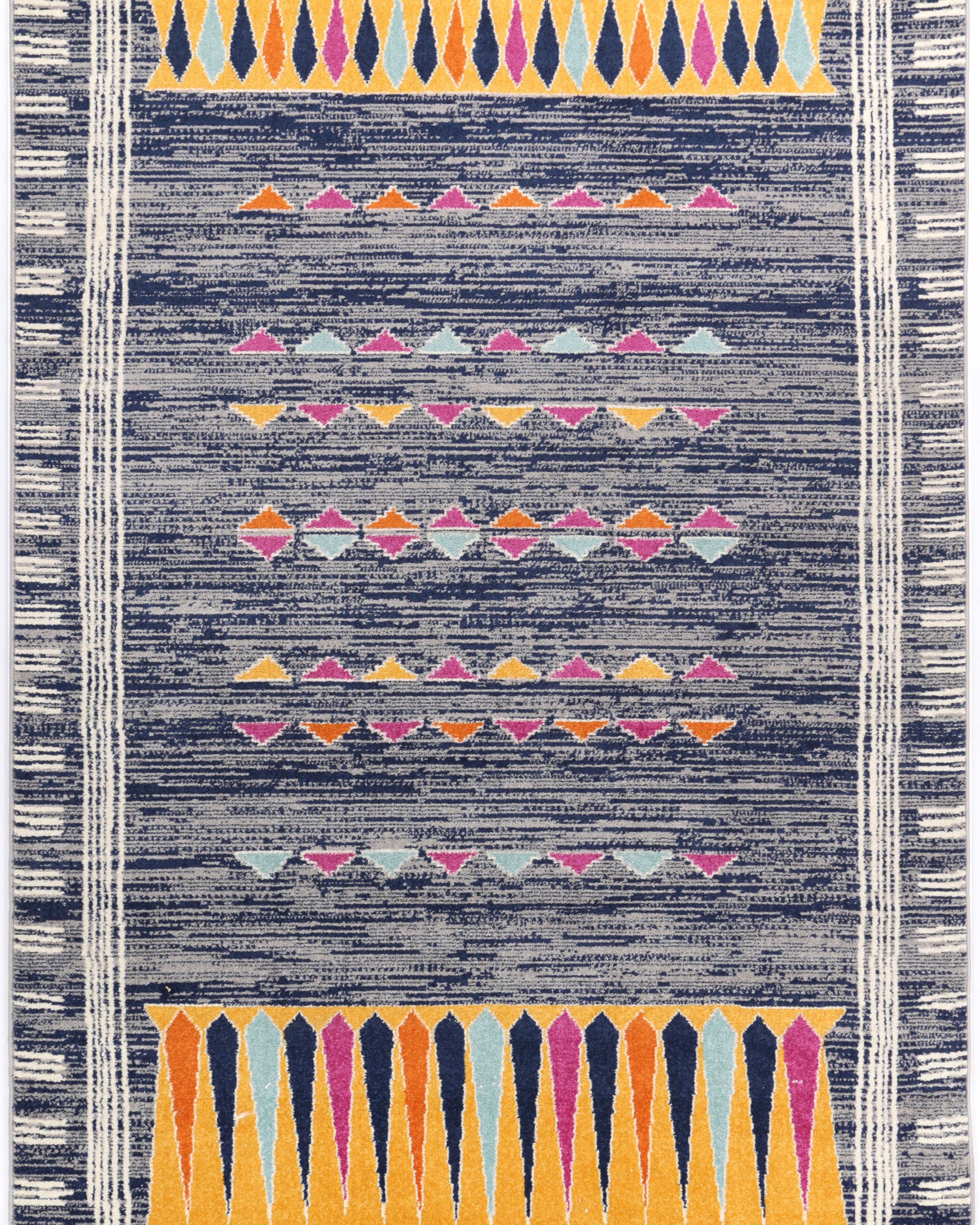 Asilah Bp73A D.Blue Cream - Blue asilah rug from Vogue Rugs Australia