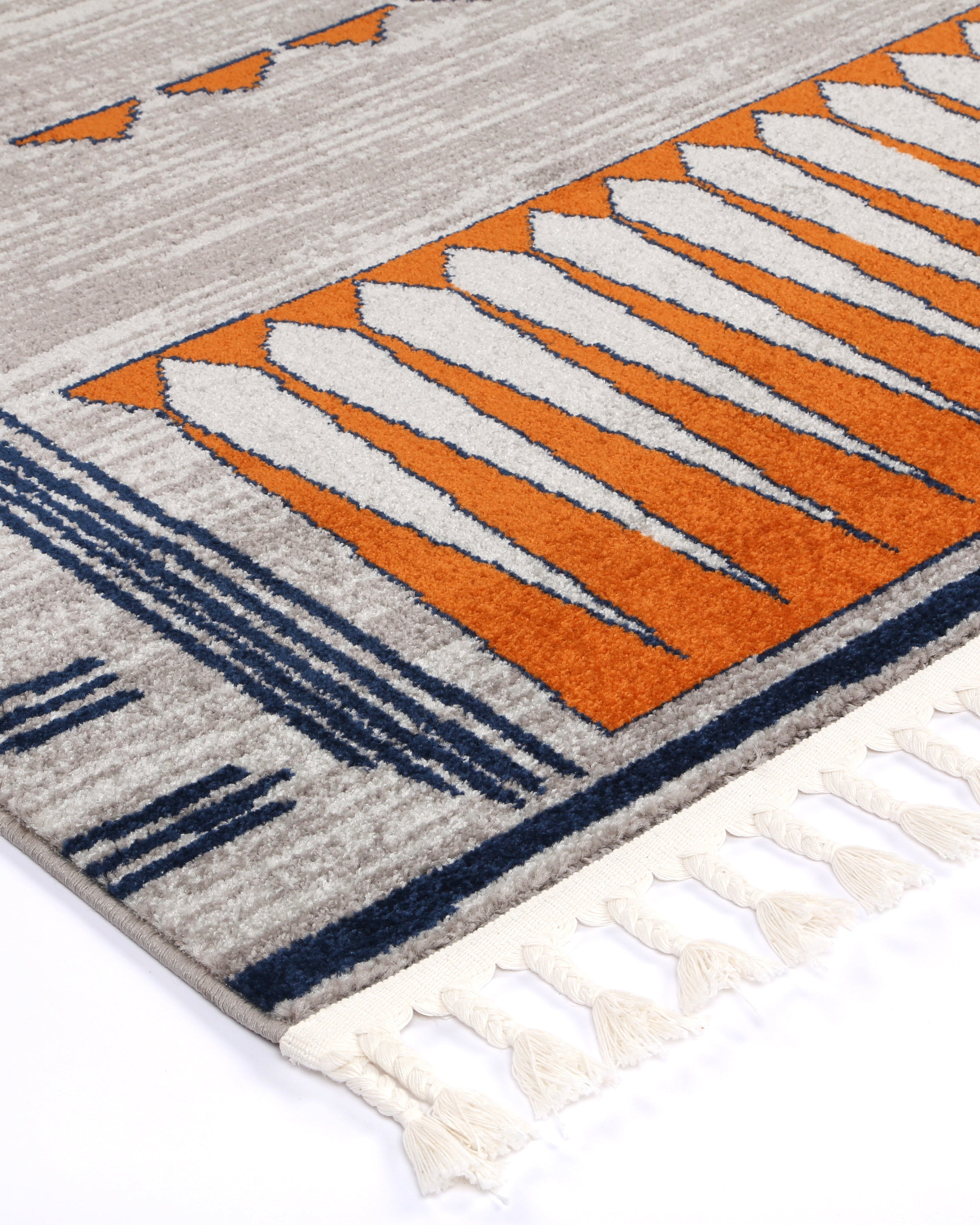 Asilah Bp73A D.Blue Terra - Blue asilah rug from Vogue Rugs Australia