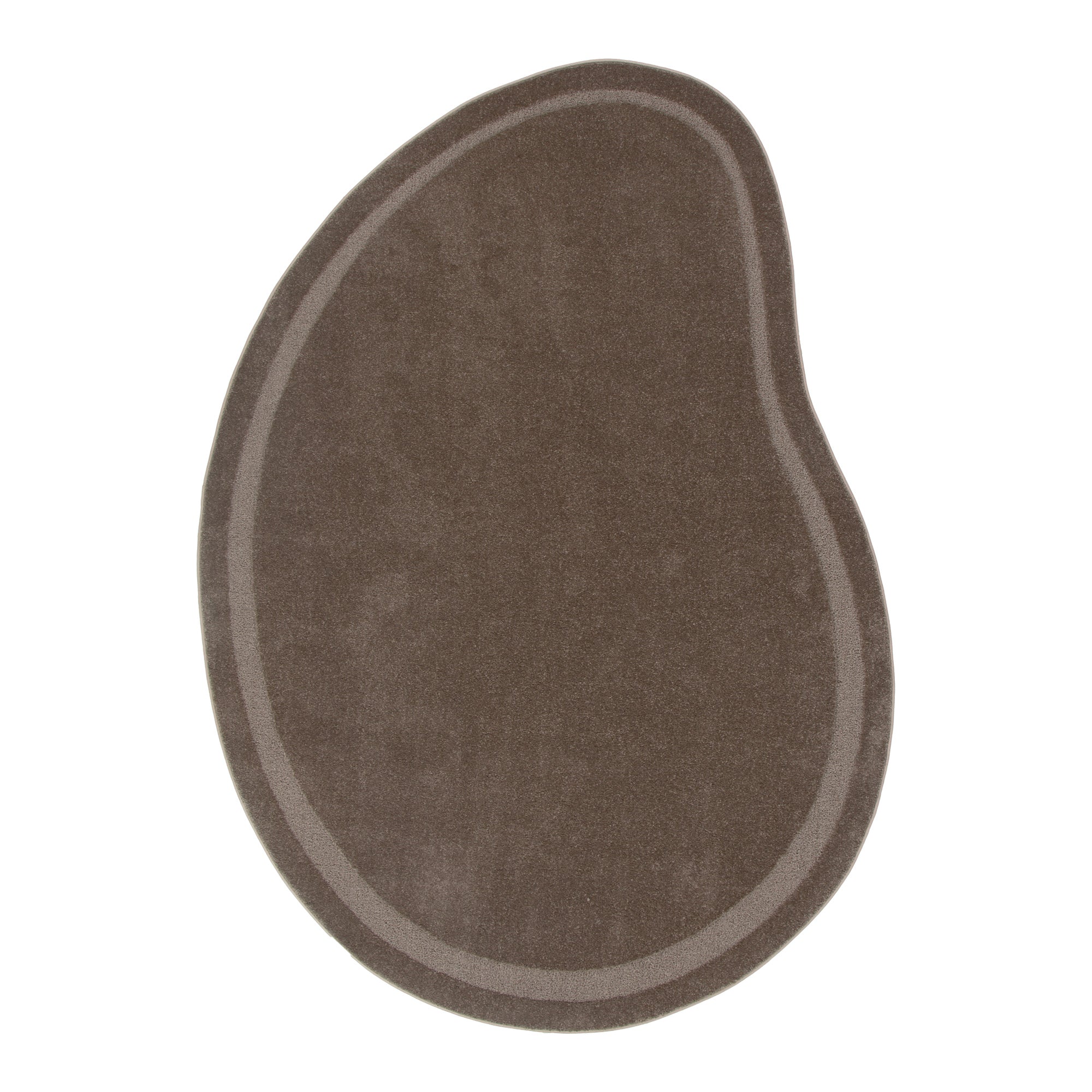 Nessa Brown Jellybean Rug (N800) - Brown area rug rug from Vogue Rugs Australia