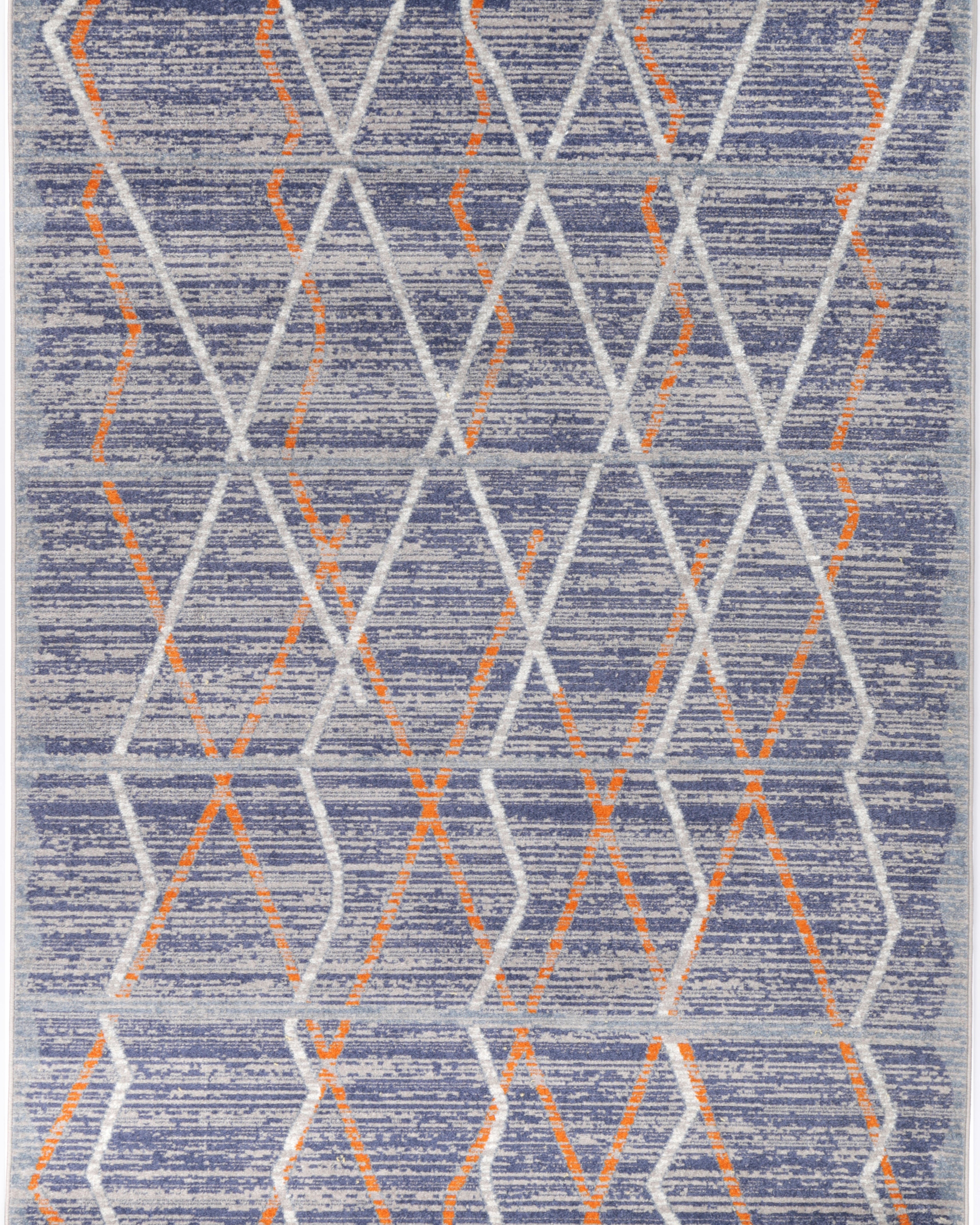 Asilah Bs18A Grey Navy - Grey asilah rug from Vogue Rugs Australia