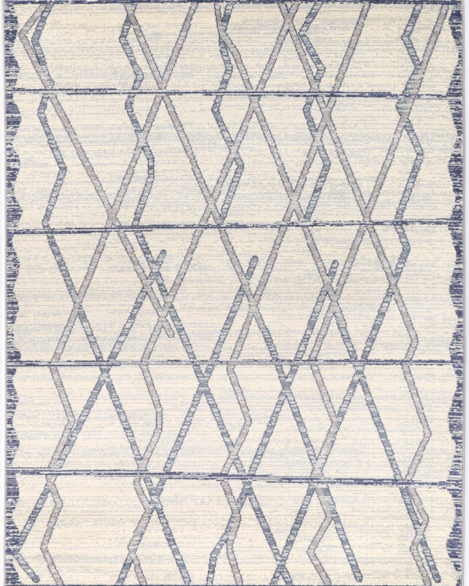 Asilah Bs18A L.Grey Cream - Cream asilah rug from Vogue Rugs Australia