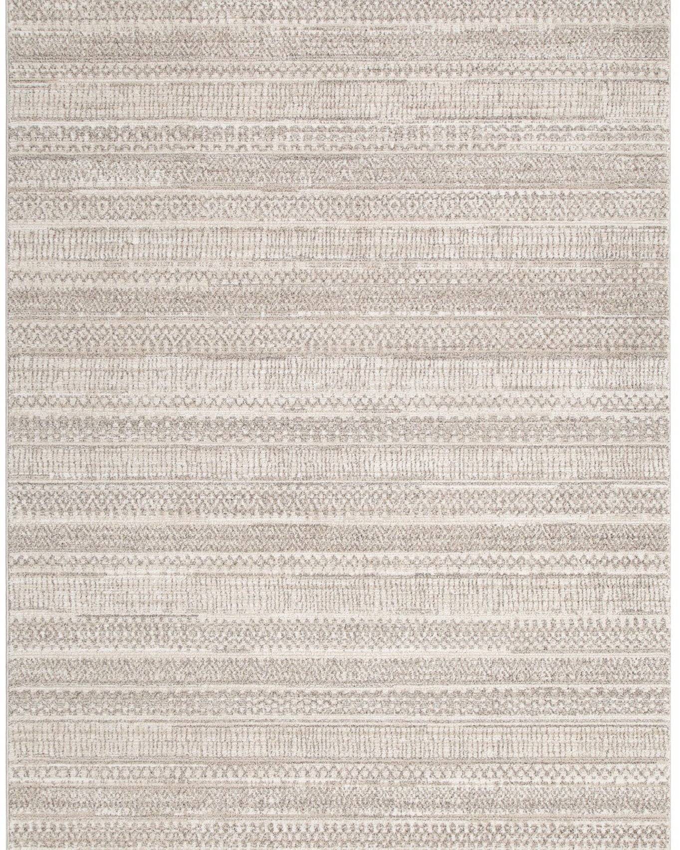 Clara Distressed Tribal Beige Rug - C101 - Beige tribal rug from Vogue Rugs Australia