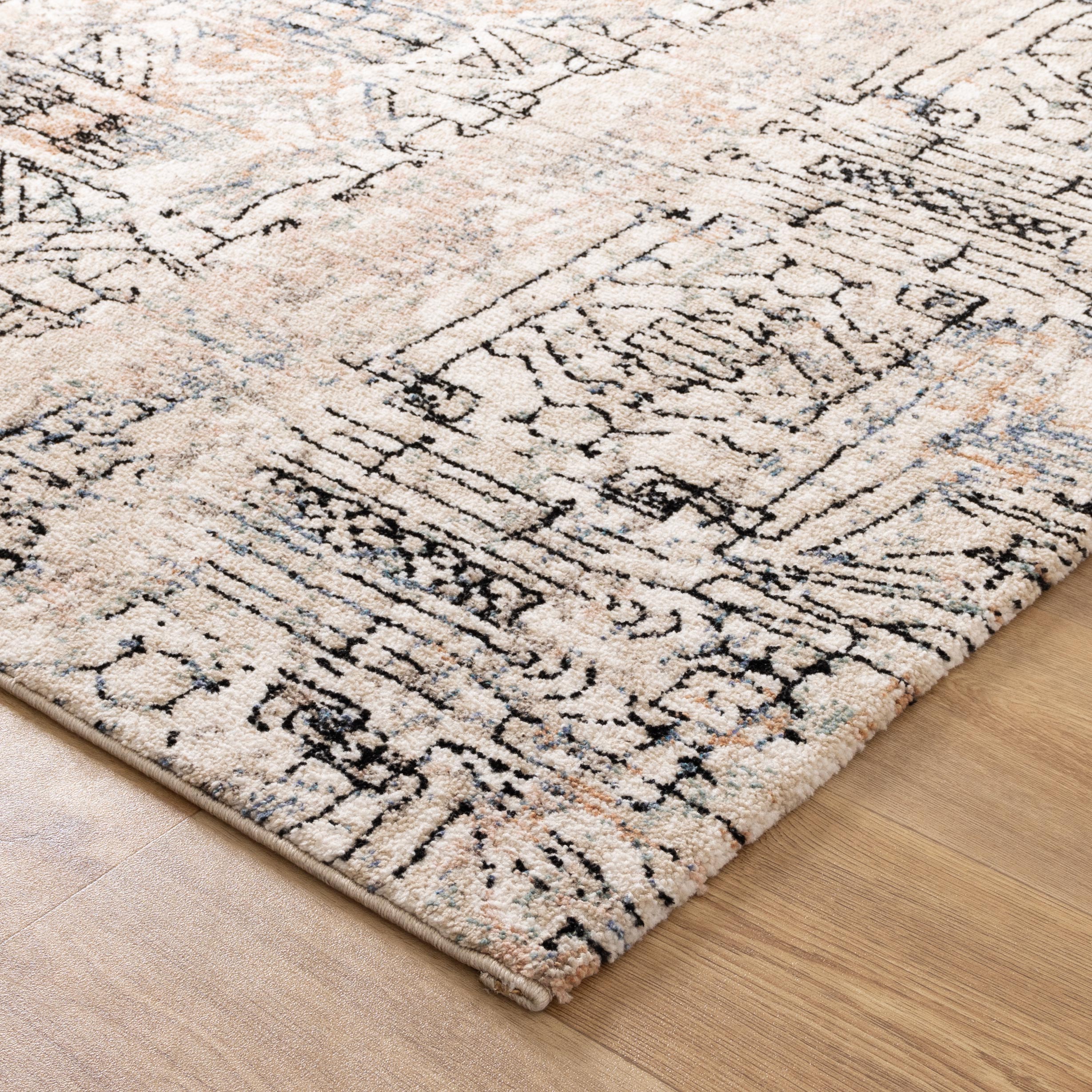 Clara Graffiti Multi Rug - C105 - Multi Colour area rug rug from Vogue Rugs Australia