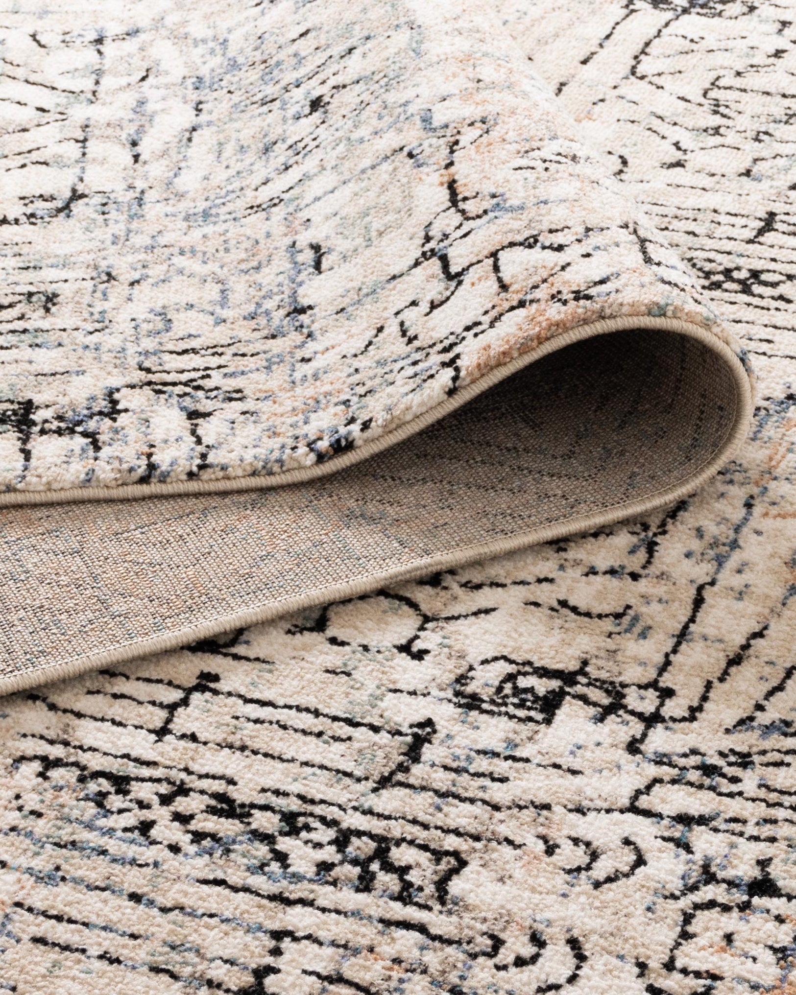 Clara Graffiti Multi Rug - C105 - Multi Colour area rug rug from Vogue Rugs Australia