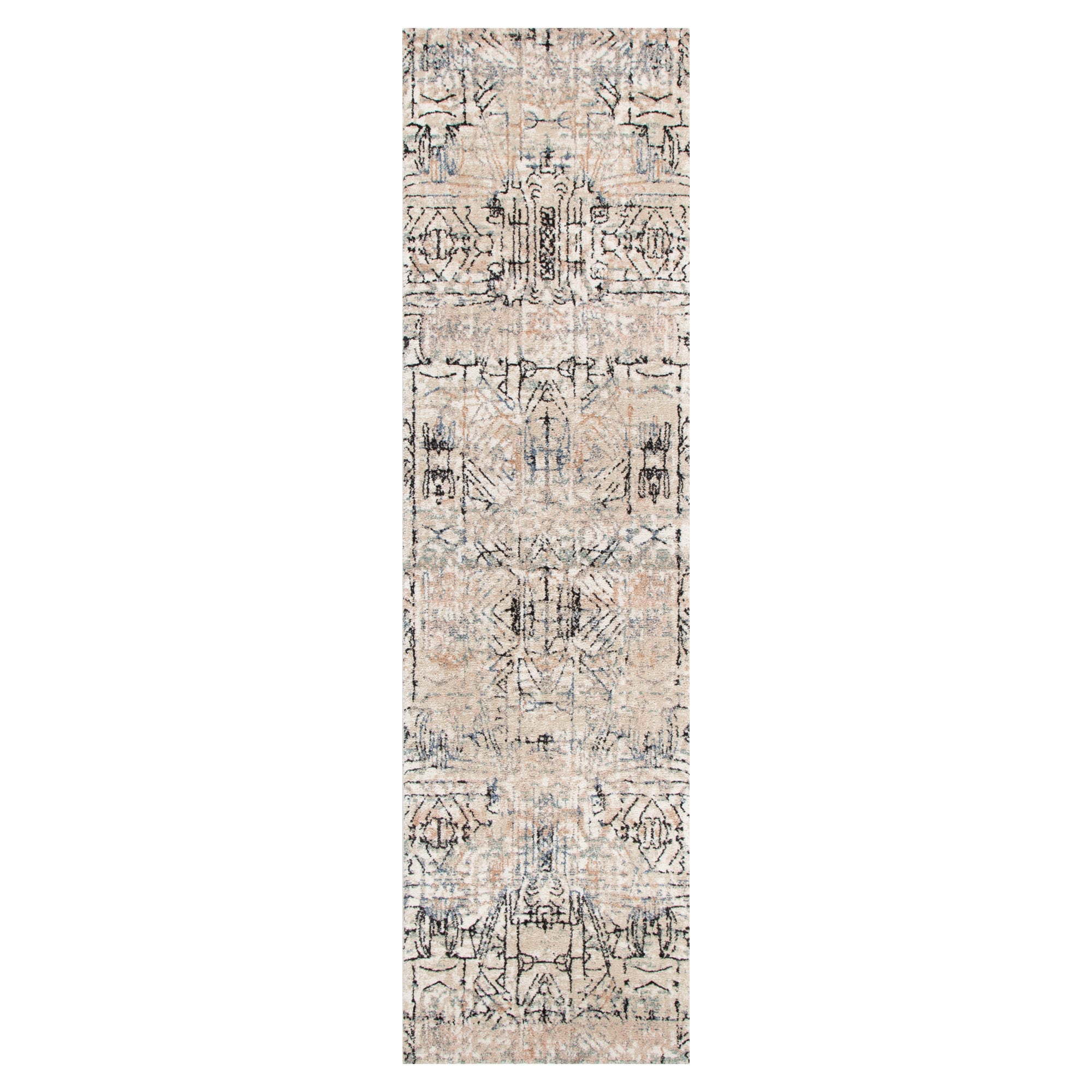 Clara Graffiti Multi Rug - C105 - Multi Colour area rug rug from Vogue Rugs Australia