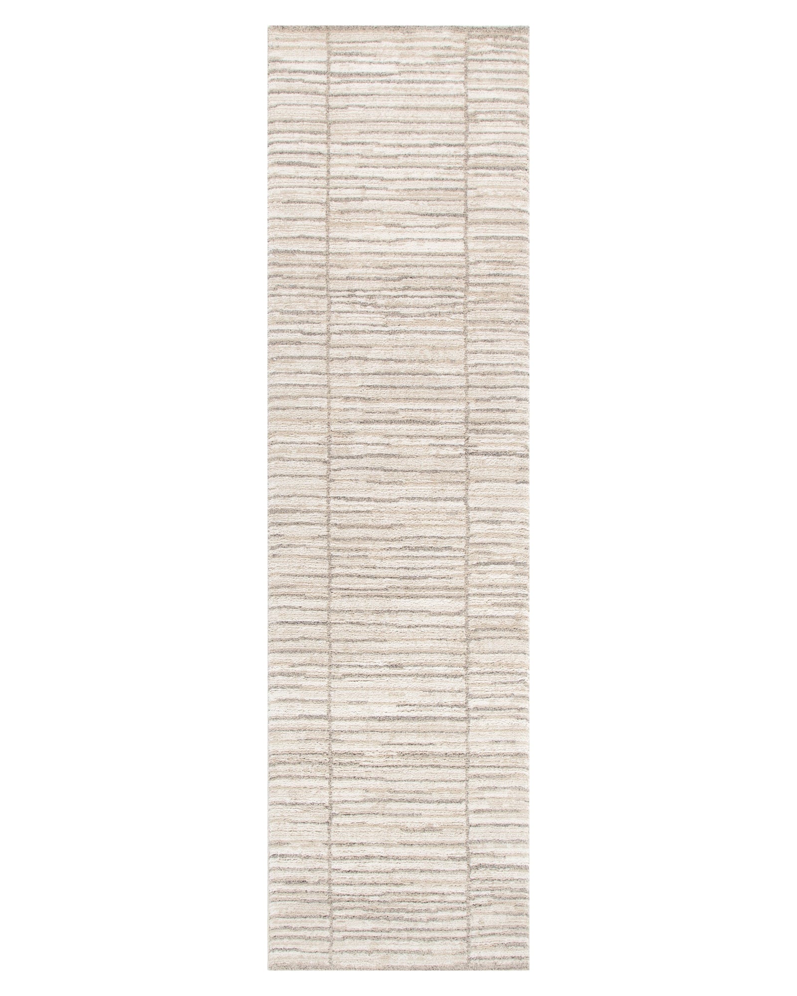 Clara Distressed Thick Lines Beige Grey Rug - C107 - Beige area rug rug from Vogue Rugs Australia