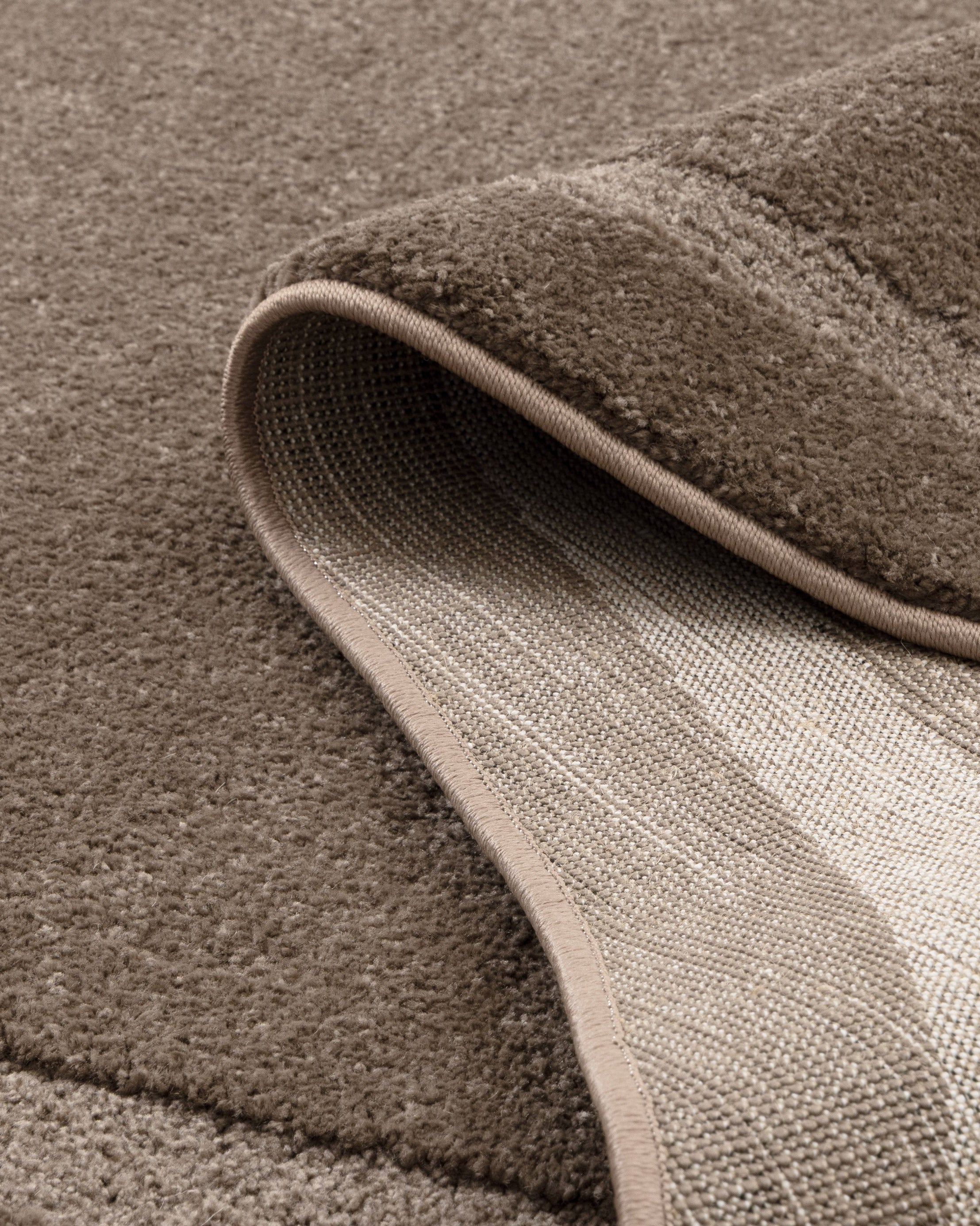 Nessa Brown Jellybean Rug (N800) - Brown area rug rug from Vogue Rugs Australia