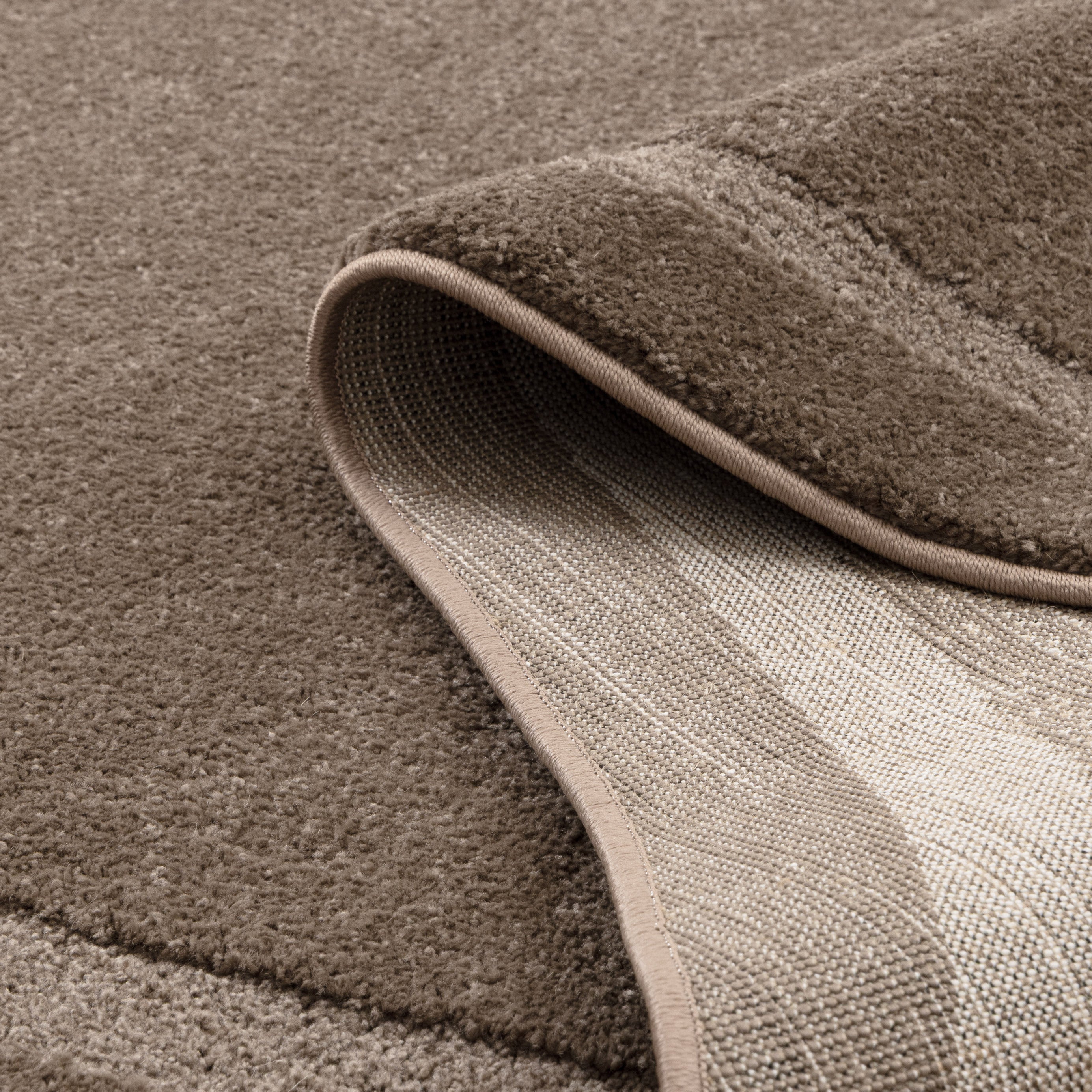 Nessa Brown Jellybean Rug (N800) - Brown area rug rug from Vogue Rugs Australia
