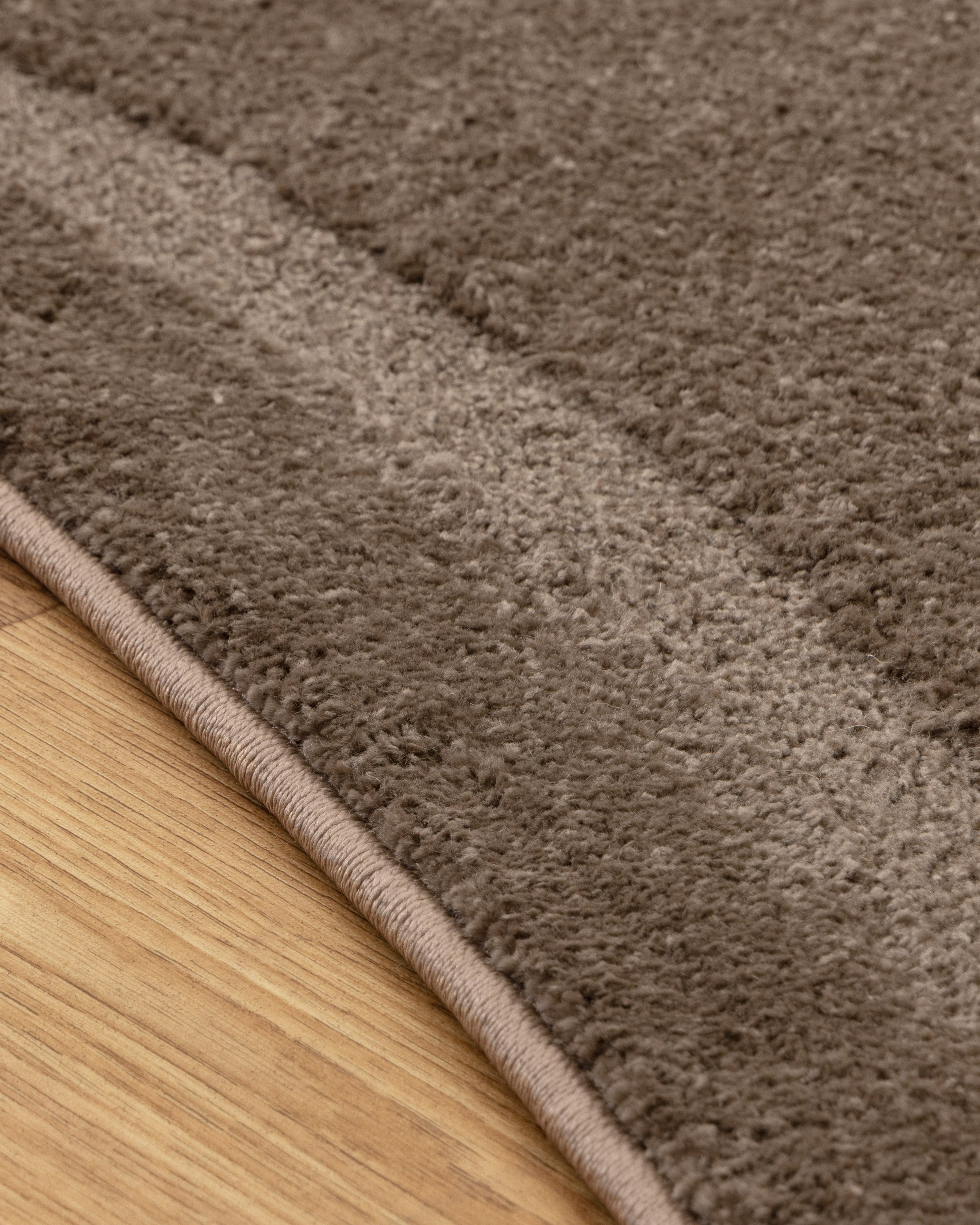 Nessa Brown Jellybean Rug (N800) - Brown area rug rug from Vogue Rugs Australia